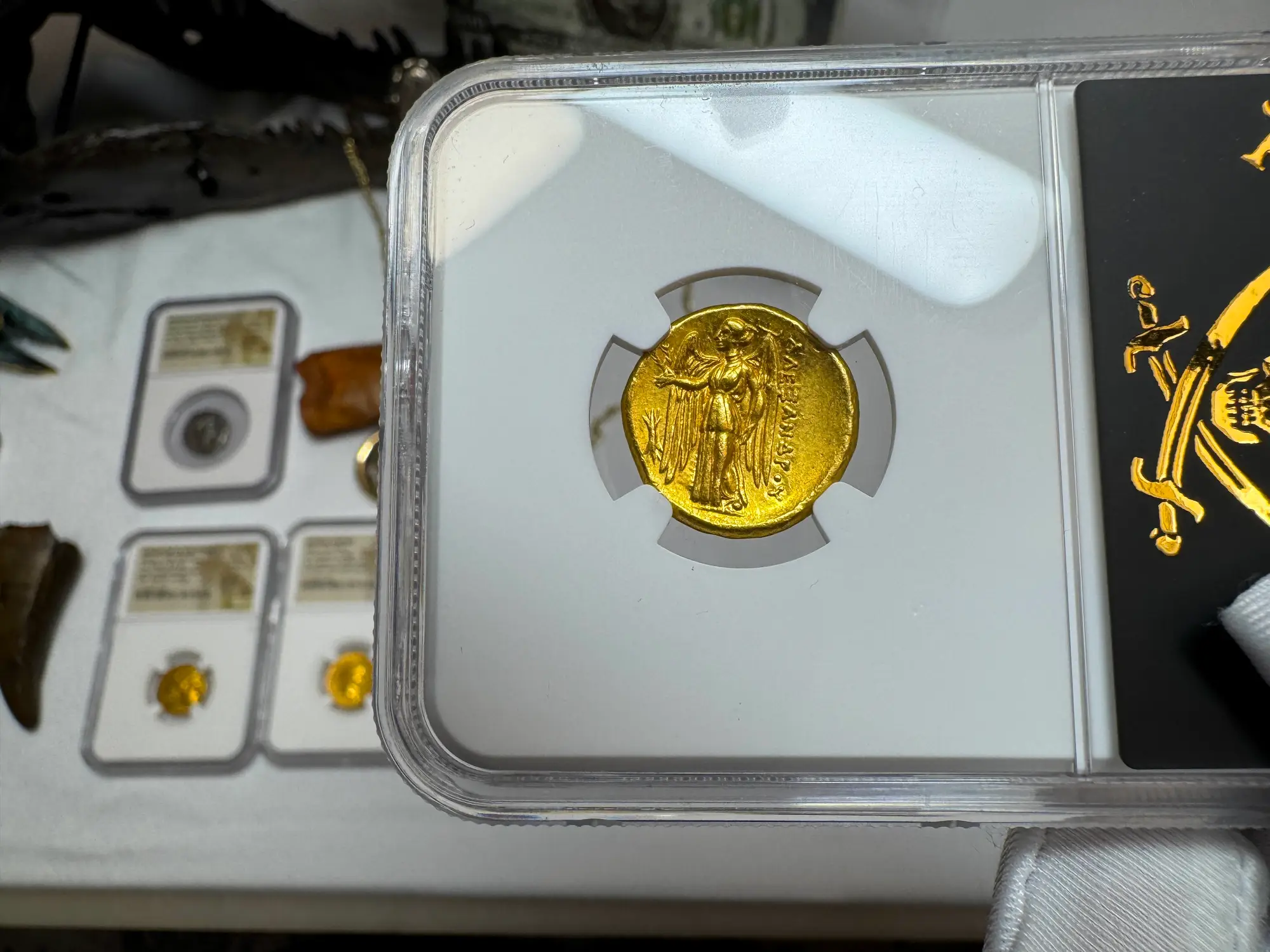 Kingdom of Macedon "Alexander the Great" 336BC Stater NGC AU 5x4 Gorgeous! 5