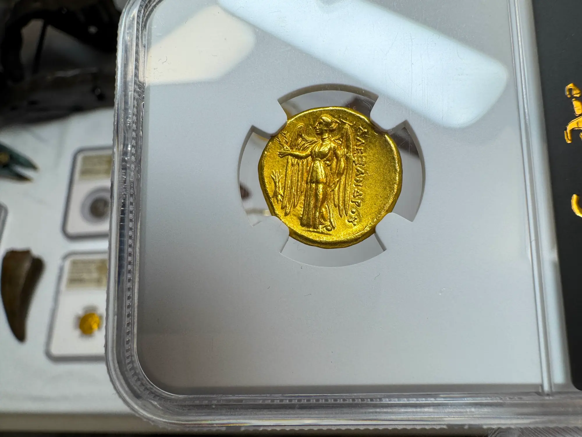 Kingdom of Macedon "Alexander the Great" 336BC Stater NGC AU 5x4 Gorgeous! 6