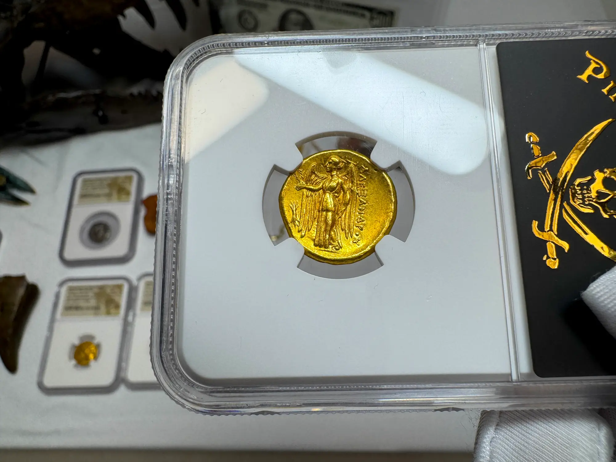 Kingdom of Macedon "Alexander the Great" 336BC Stater NGC AU 5x4 Gorgeous! 7