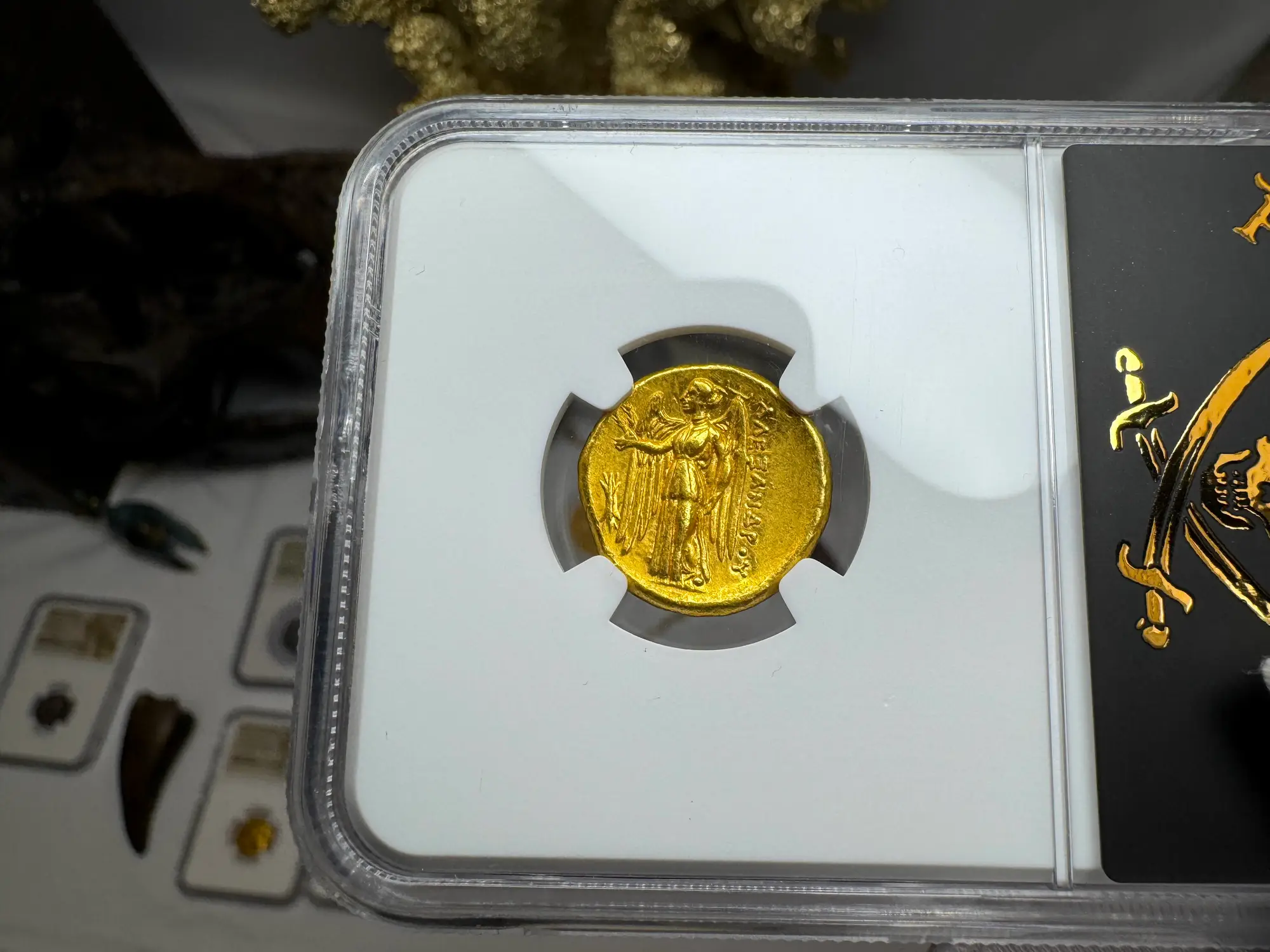 Kingdom of Macedon "Alexander the Great" 336BC Stater NGC AU 5x4 Gorgeous! 44