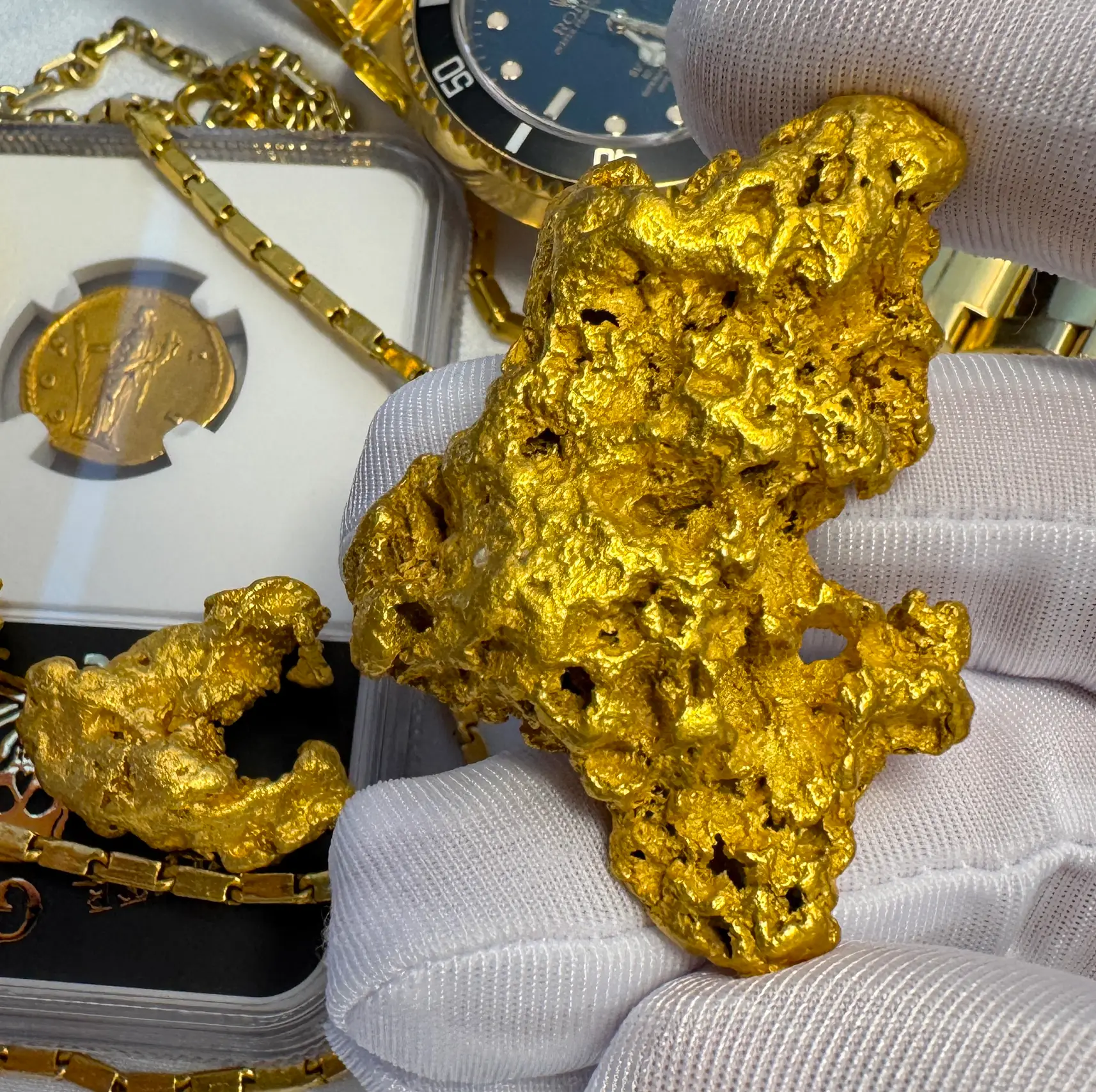 Large California Nugget 116gm 3.7oz 52mm