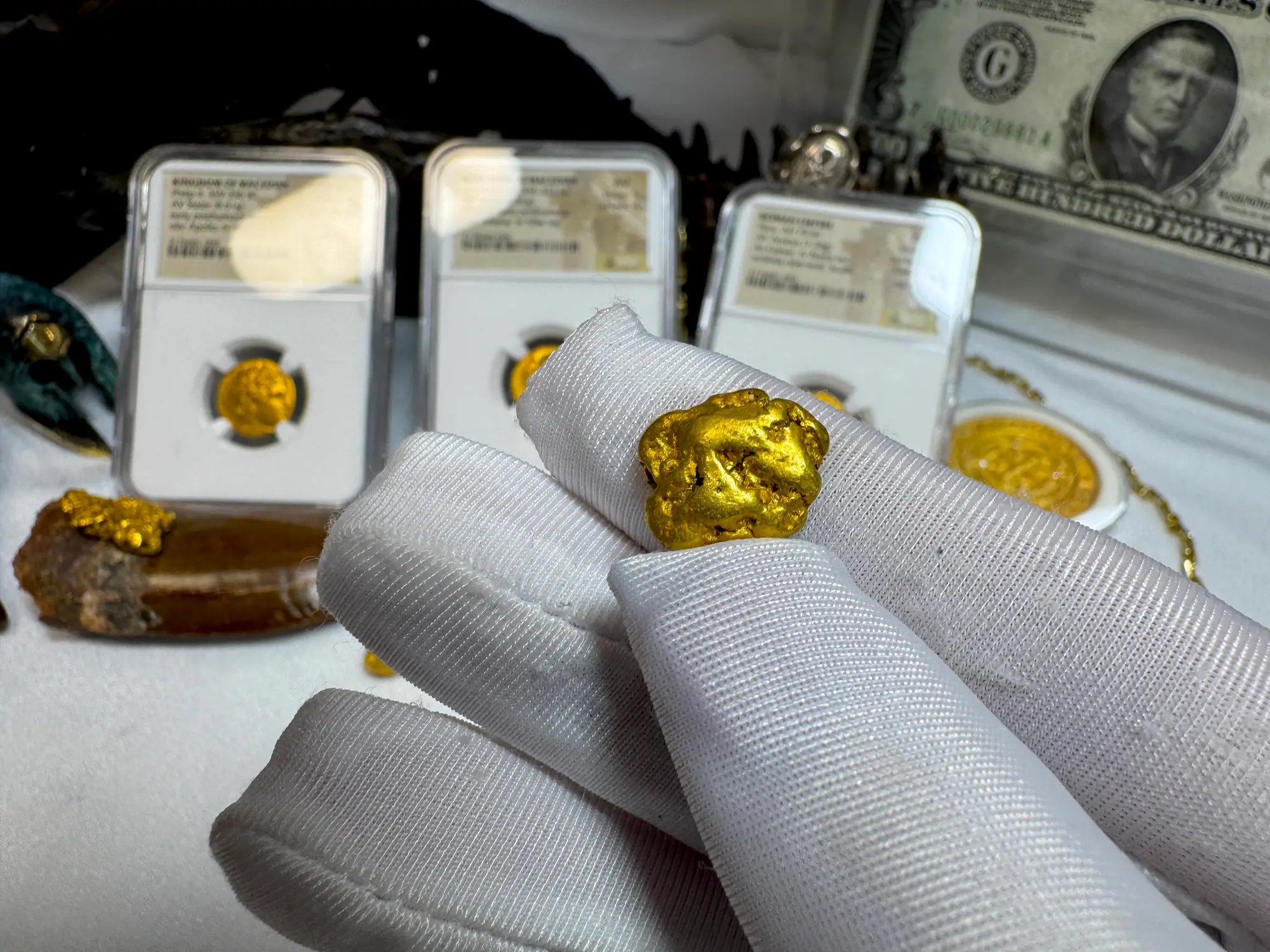 California River Gold Nugget 5.6gm 15mm 3