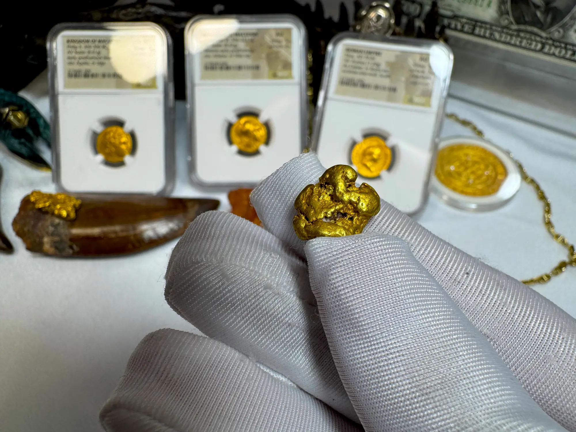 California River Gold Nugget 5.6gm 15mm 5