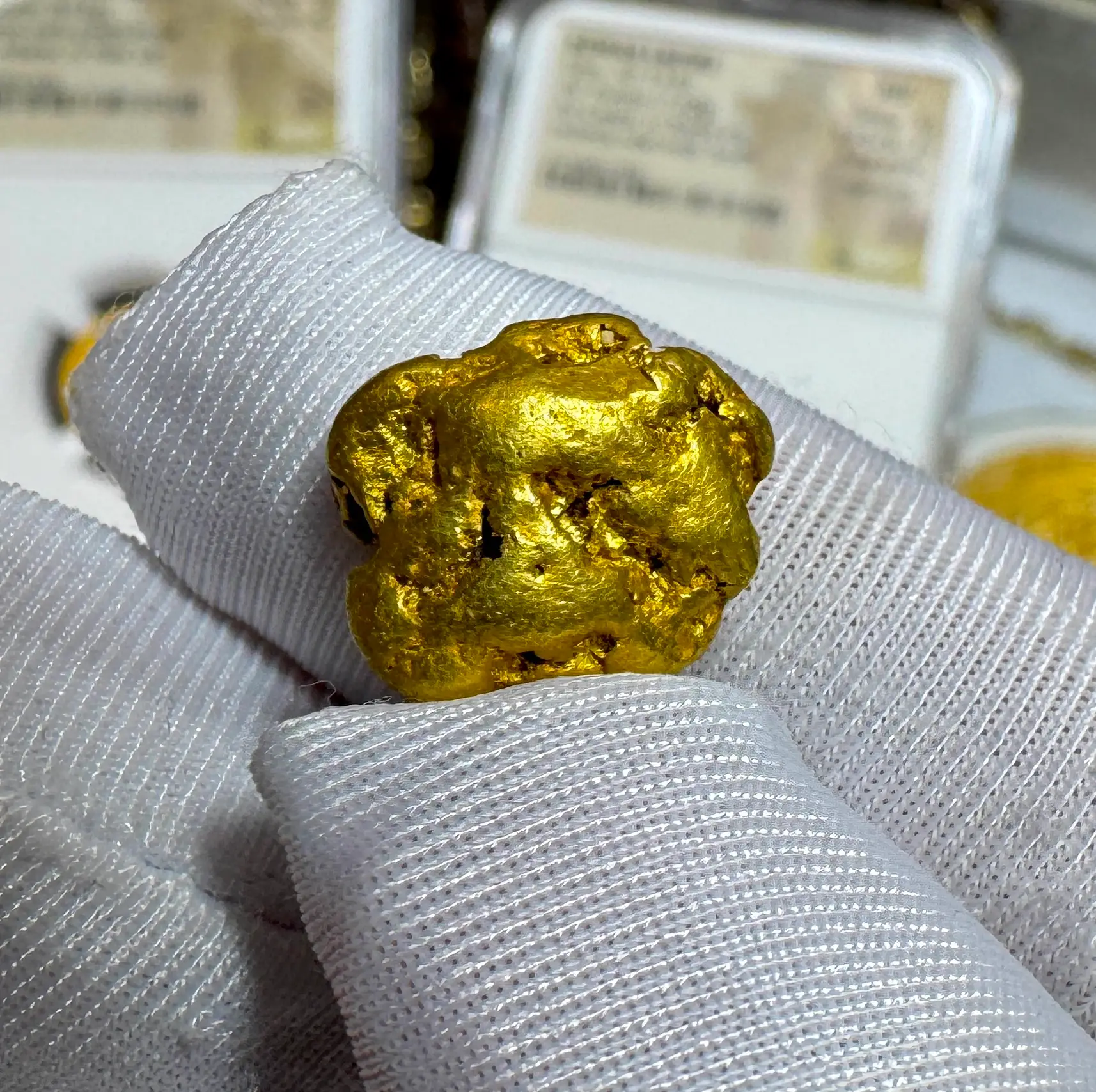 California River Gold Nugget 5.6gm 15mm