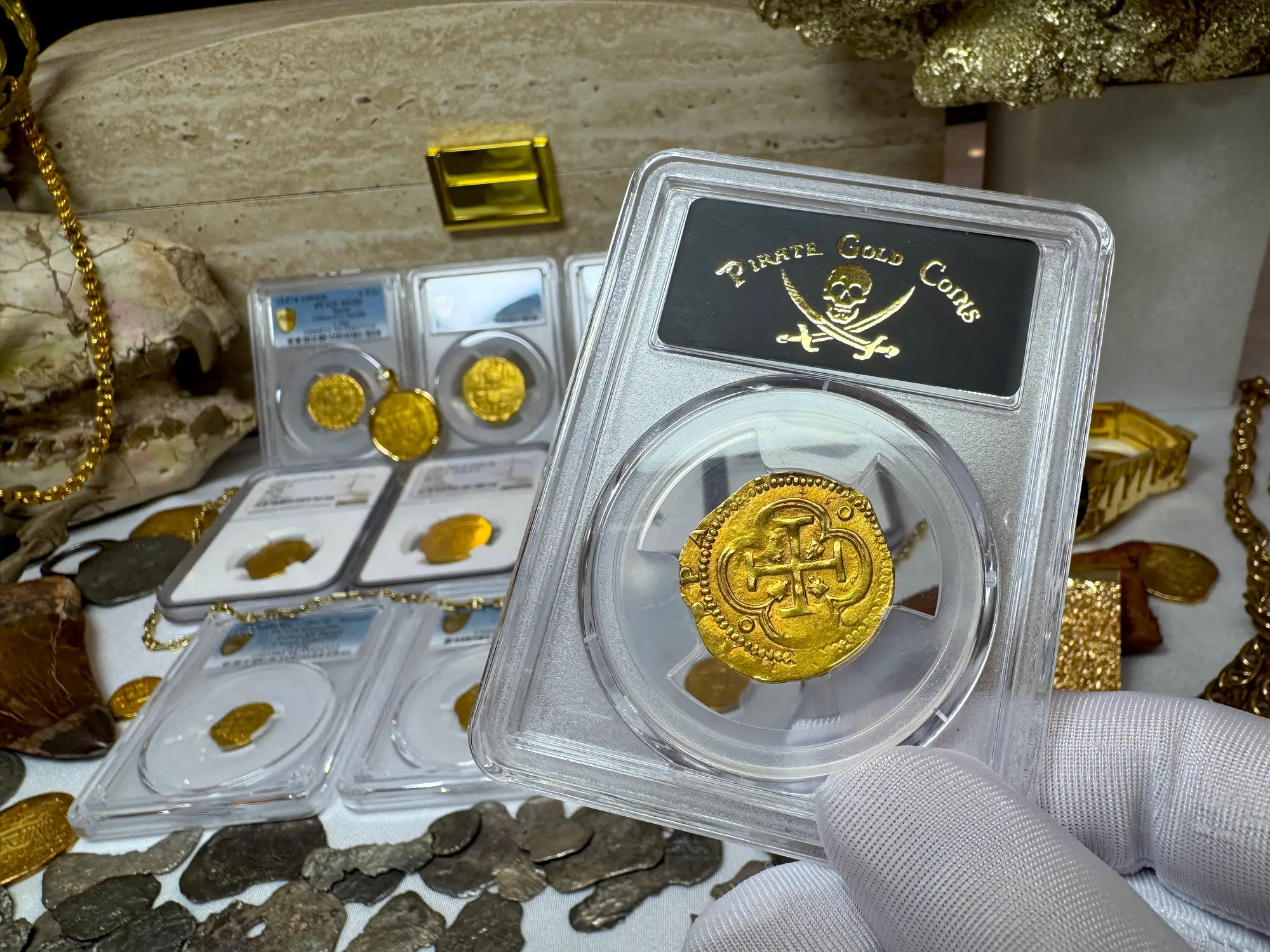 Spain 2 Escudos 1578-88 "Toledo" PCGS 58 11