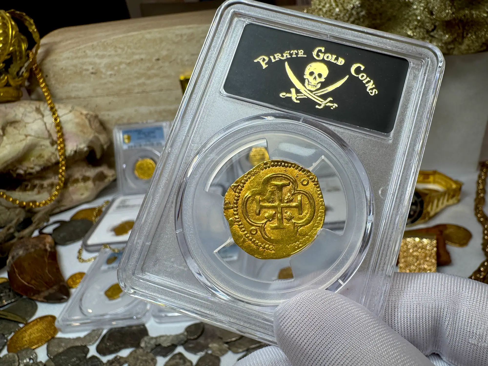 Spain 2 Escudos 1578-88 "Toledo" PCGS 58 10