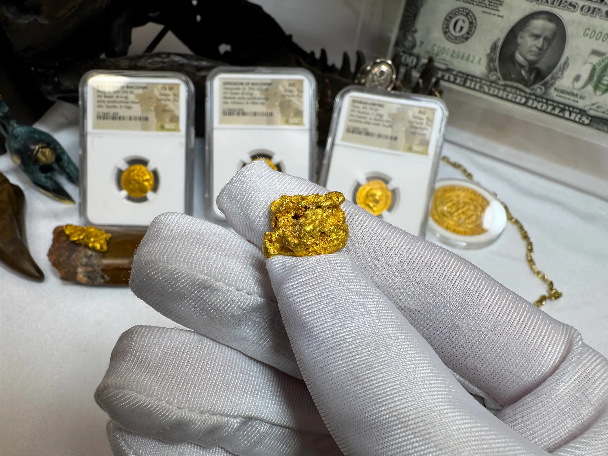 Australian Gold Nugget 12.11gm 17mm 2