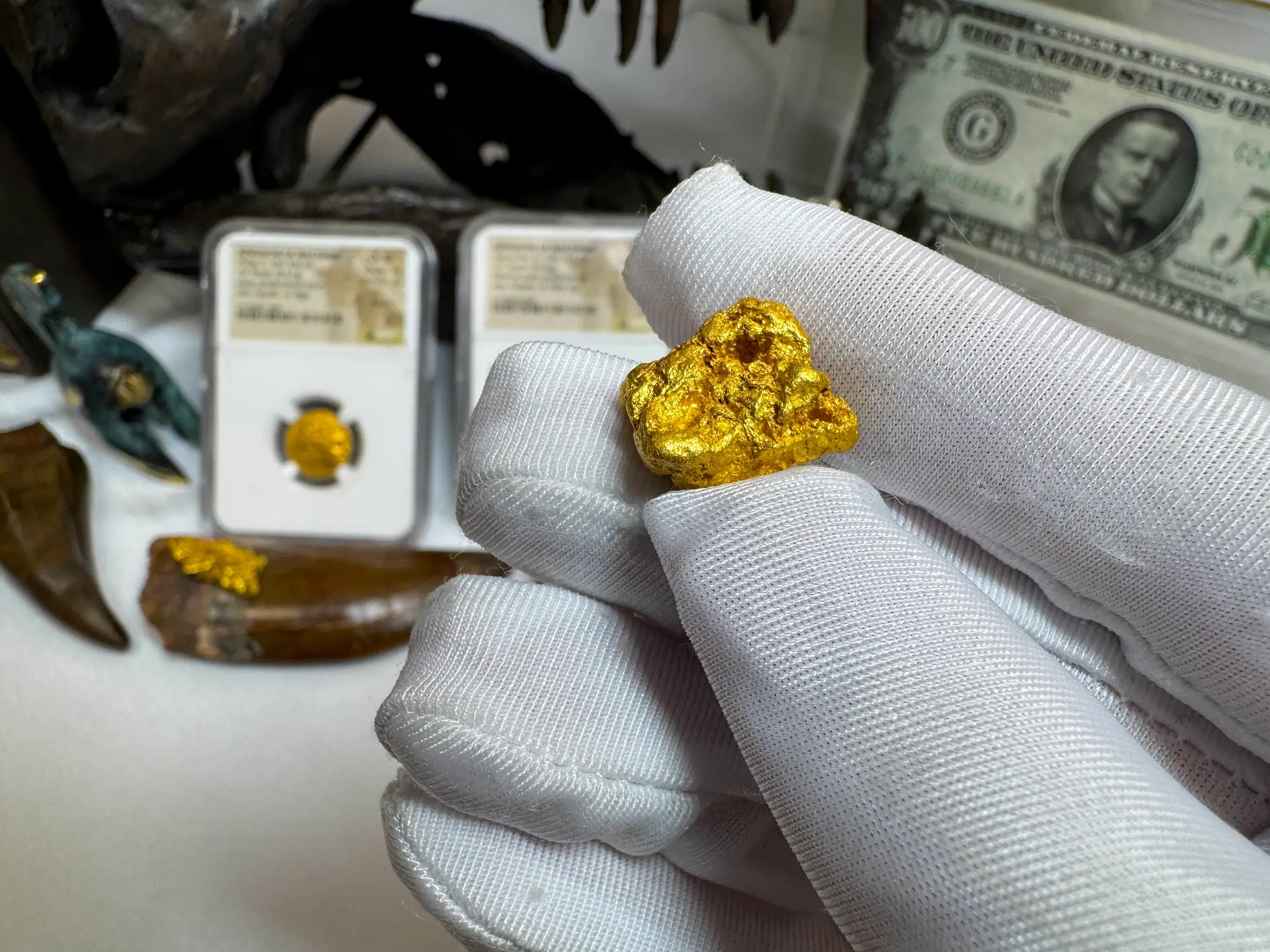 Australian Gold Nugget 12.11gm 17mm 7