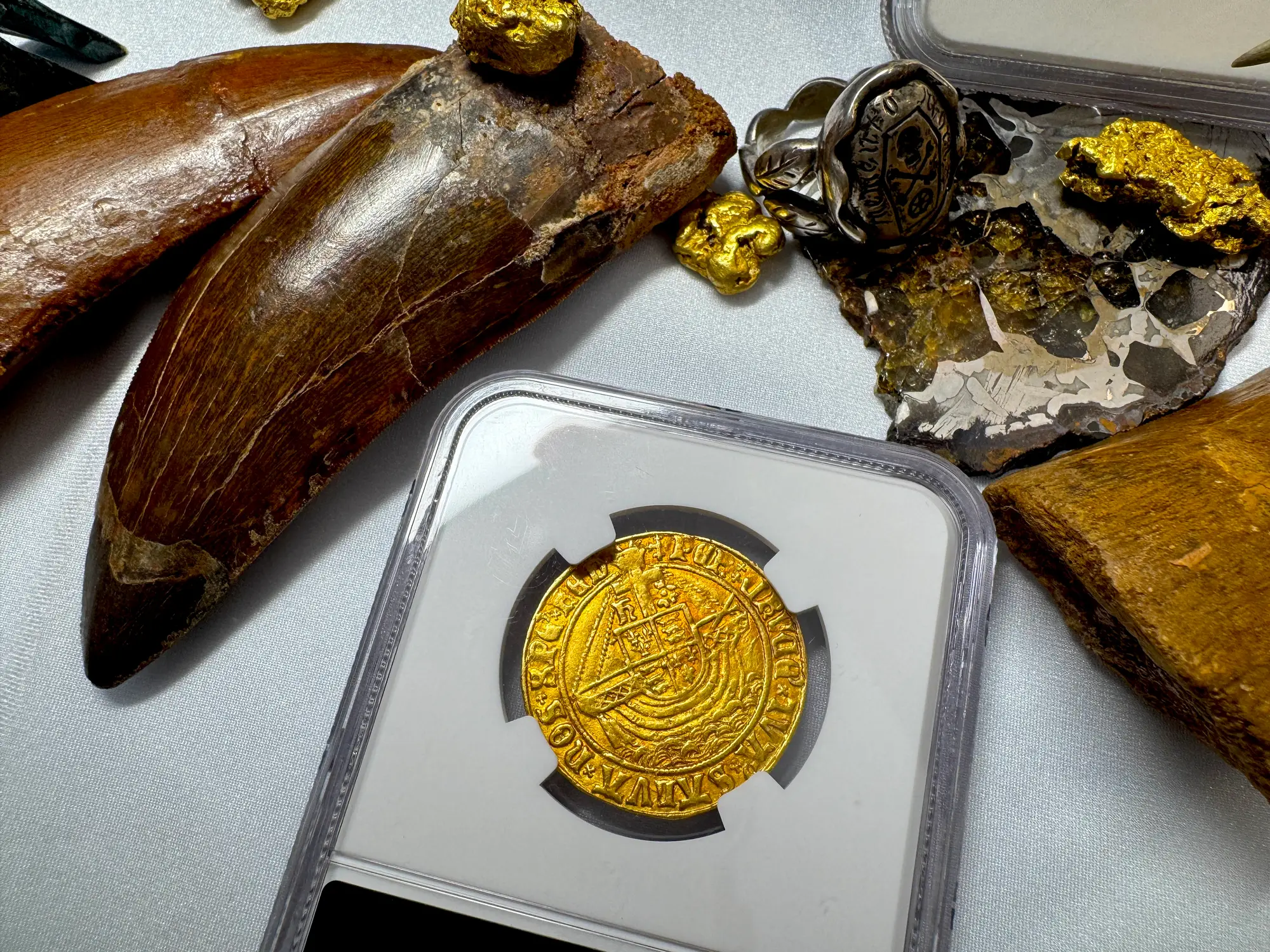 England "Archangel Michael" 1505-09 Henry VII NGC 55 6