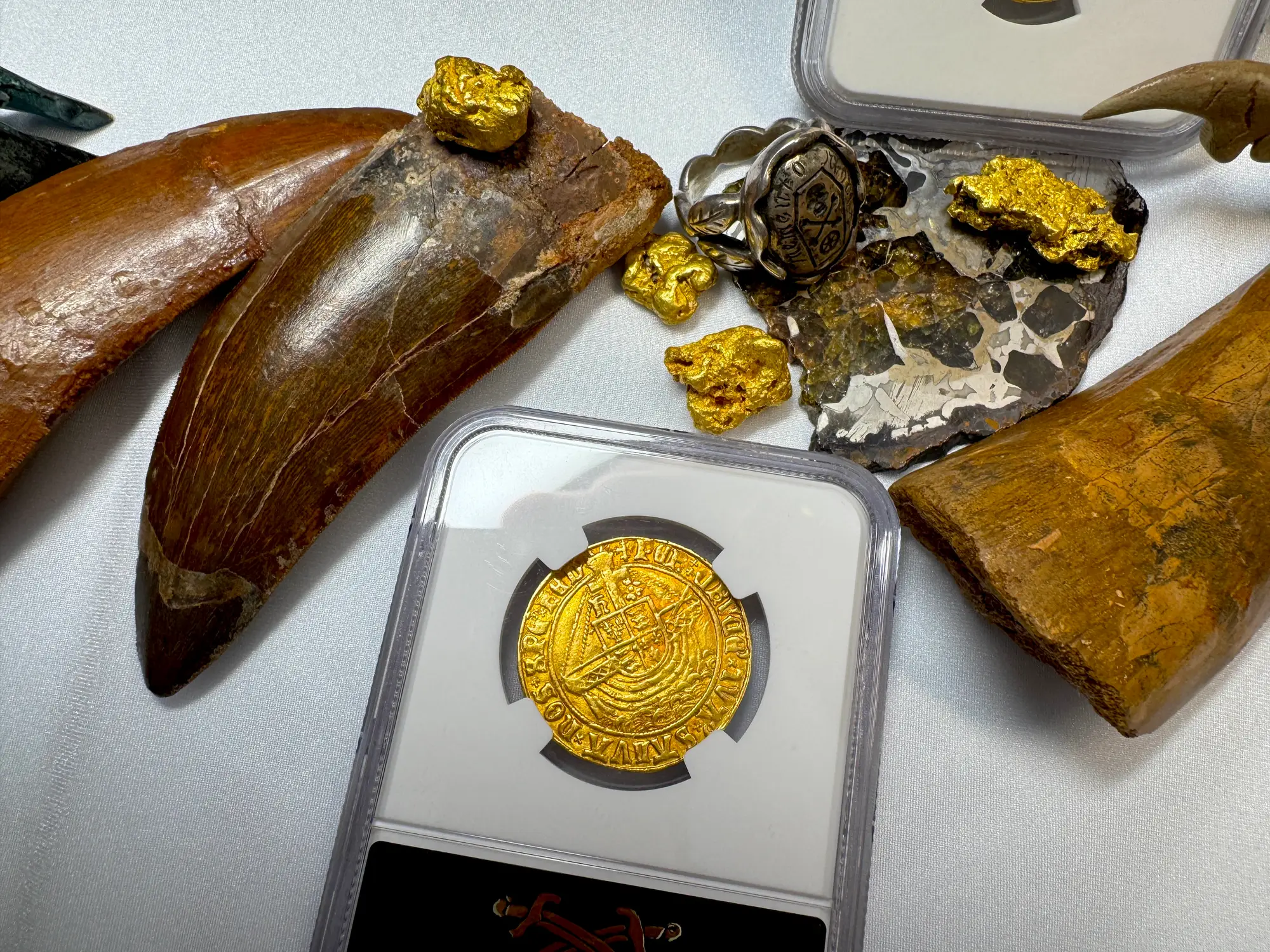 England "Archangel Michael" 1505-09 Henry VII NGC 55 7