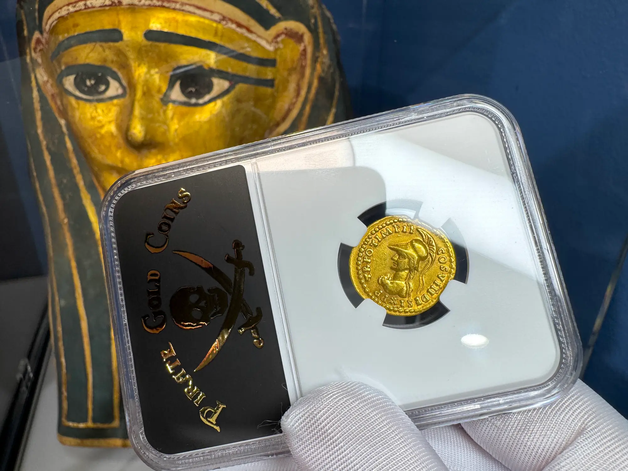 Roman Empire "Domitian- Helmeted Warrior" 12th of 12 Caesars NGC Ch F 21