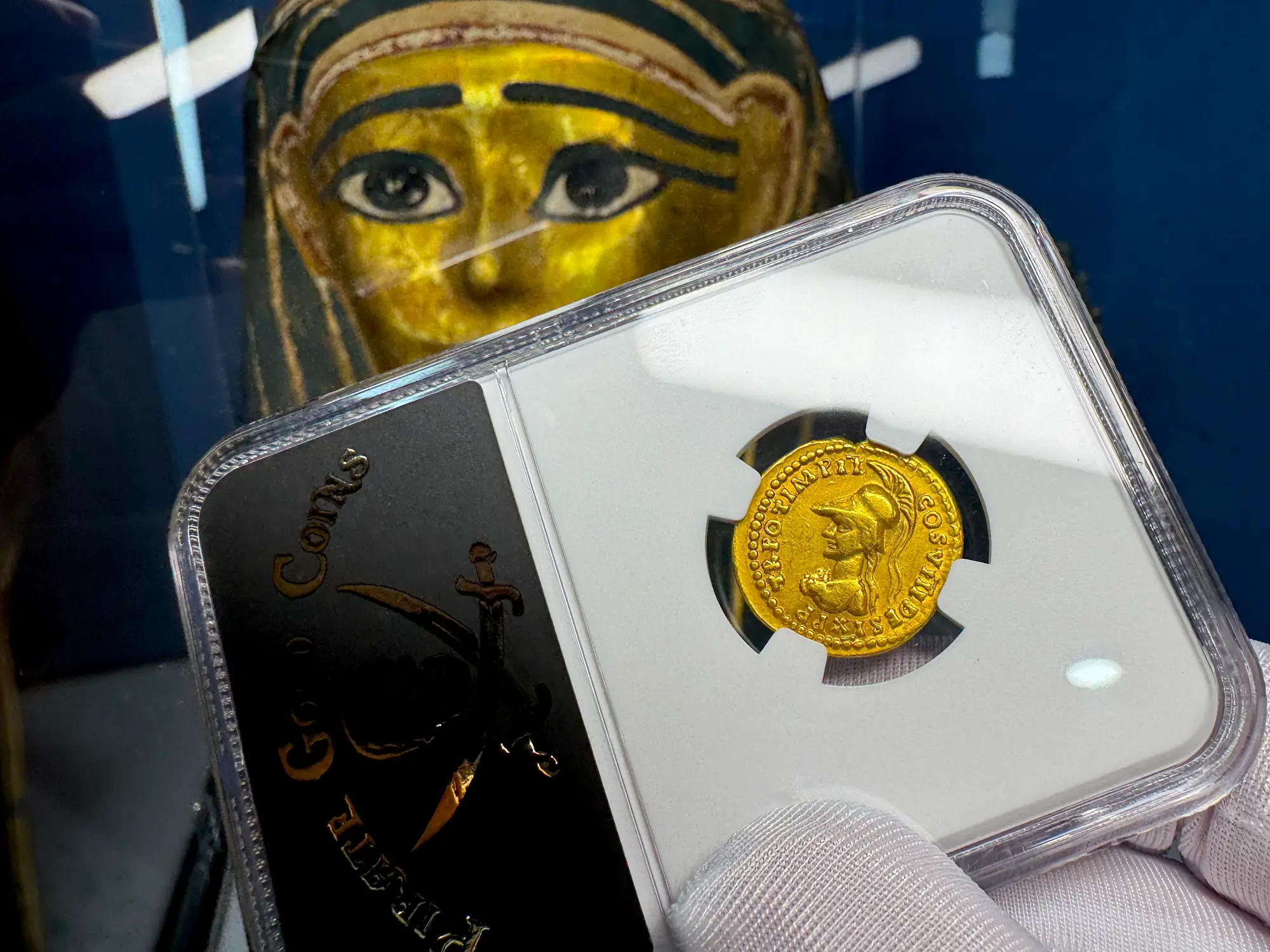 Roman Empire "Domitian- Helmeted Warrior" 12th of 12 Caesars NGC Ch F 28