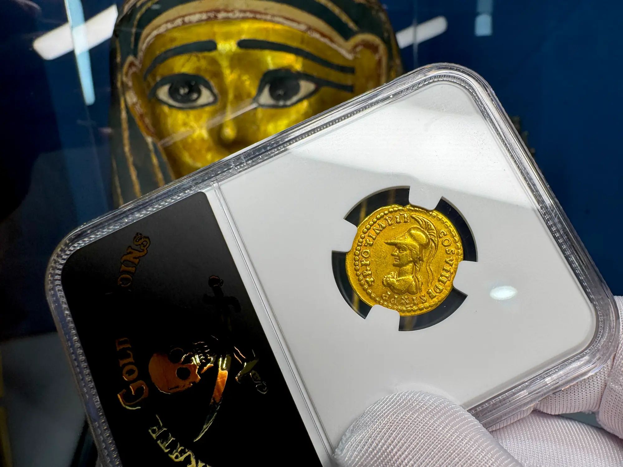 Roman Empire "Domitian- Helmeted Warrior" 12th of 12 Caesars NGC Ch F 30