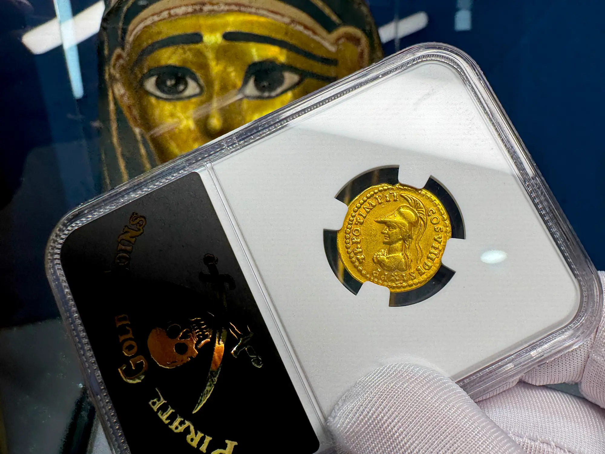 Roman Empire "Domitian- Helmeted Warrior" 12th of 12 Caesars NGC Ch F 31