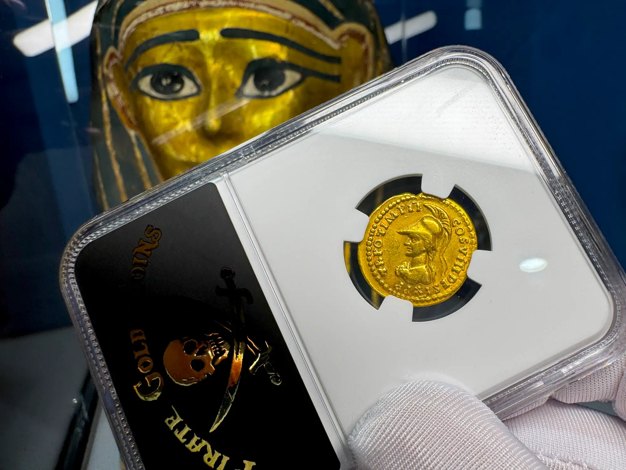 Roman Empire "Domitian- Helmeted Warrior" 12th of 12 Caesars NGC Ch F 32