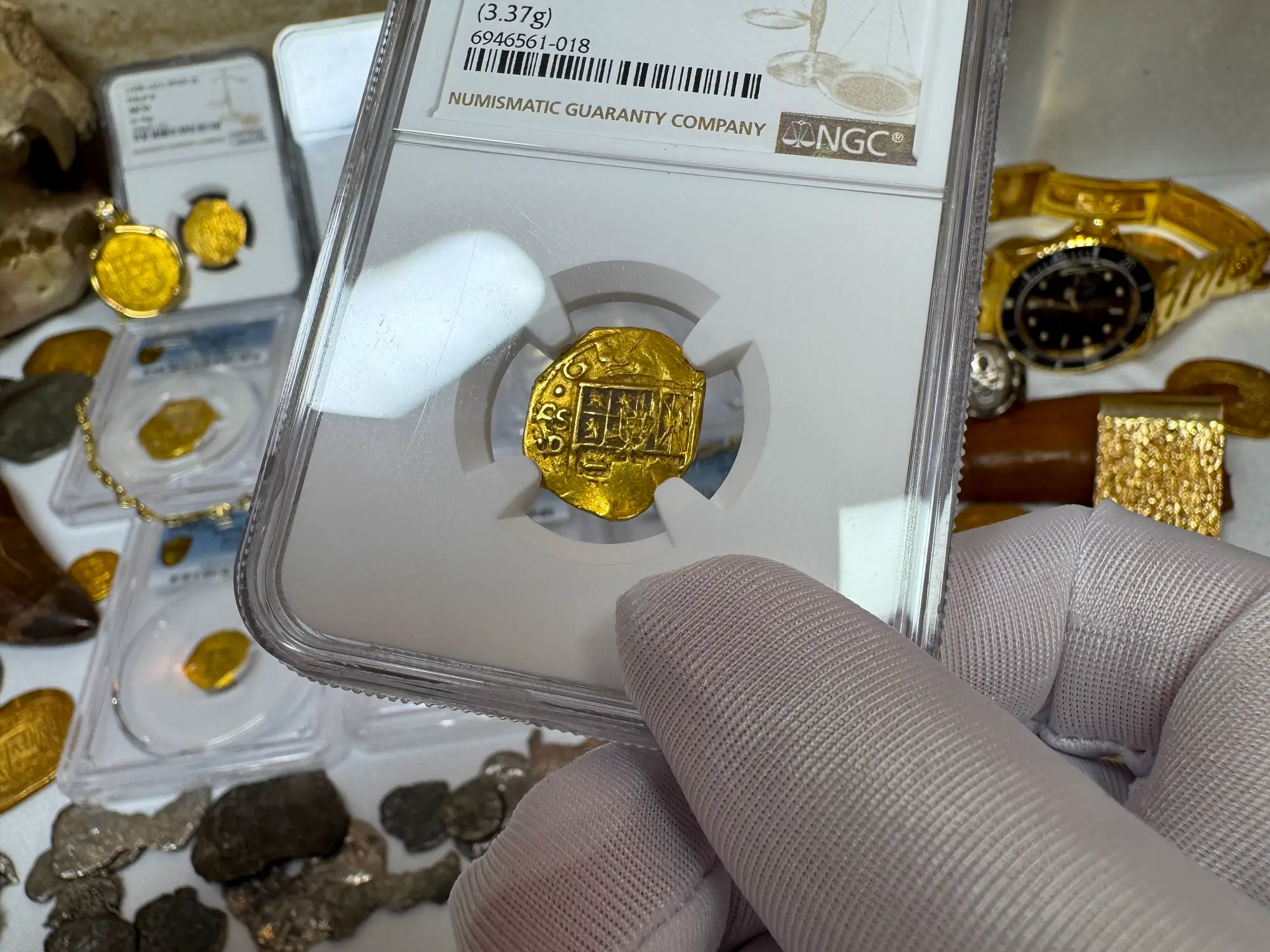 Spain 1 Escudo 1598-21 "Philip III" NGC 53 22