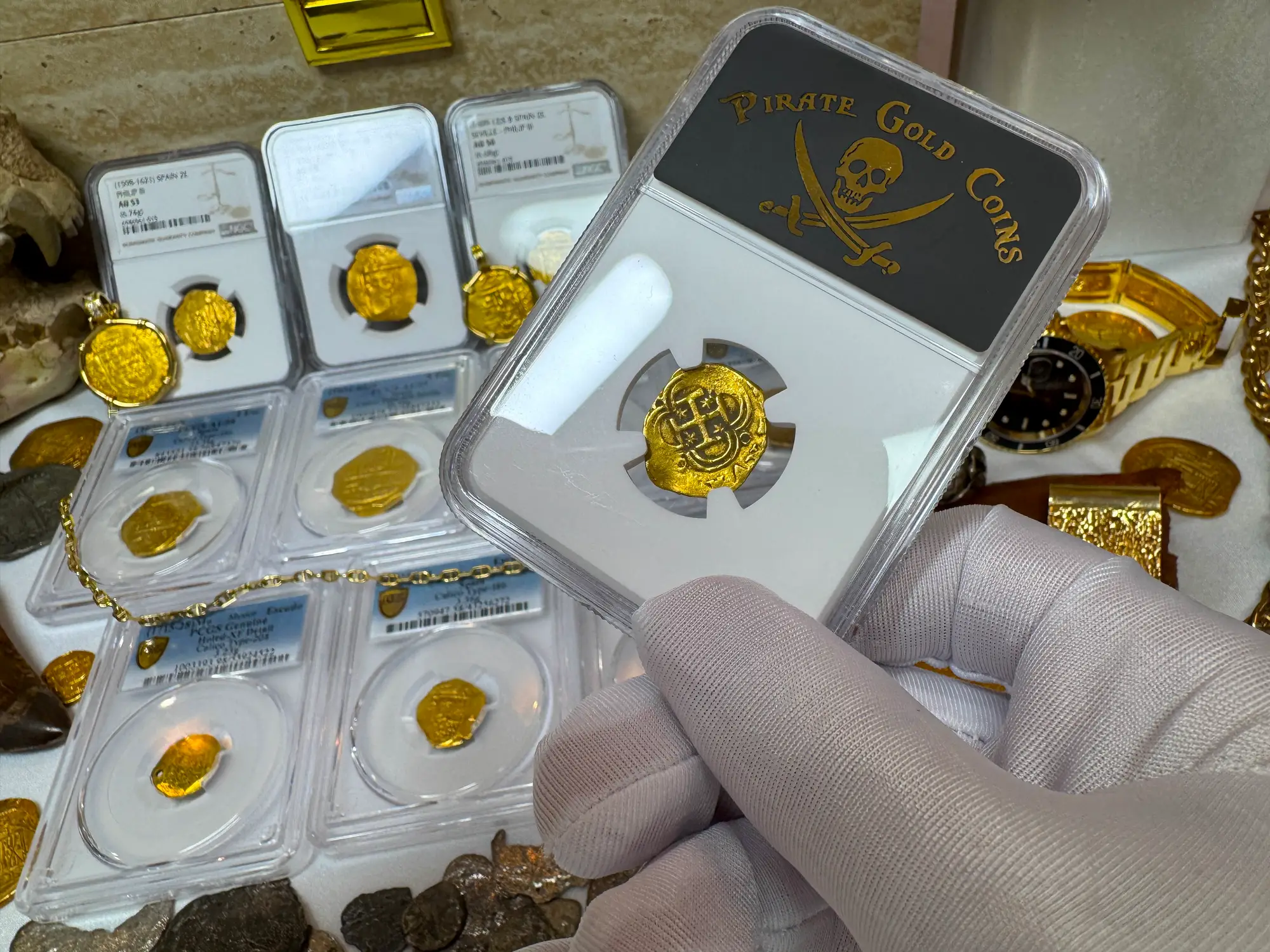 Spain 1 Escudo 1598-21 "Philip III" NGC 53 19