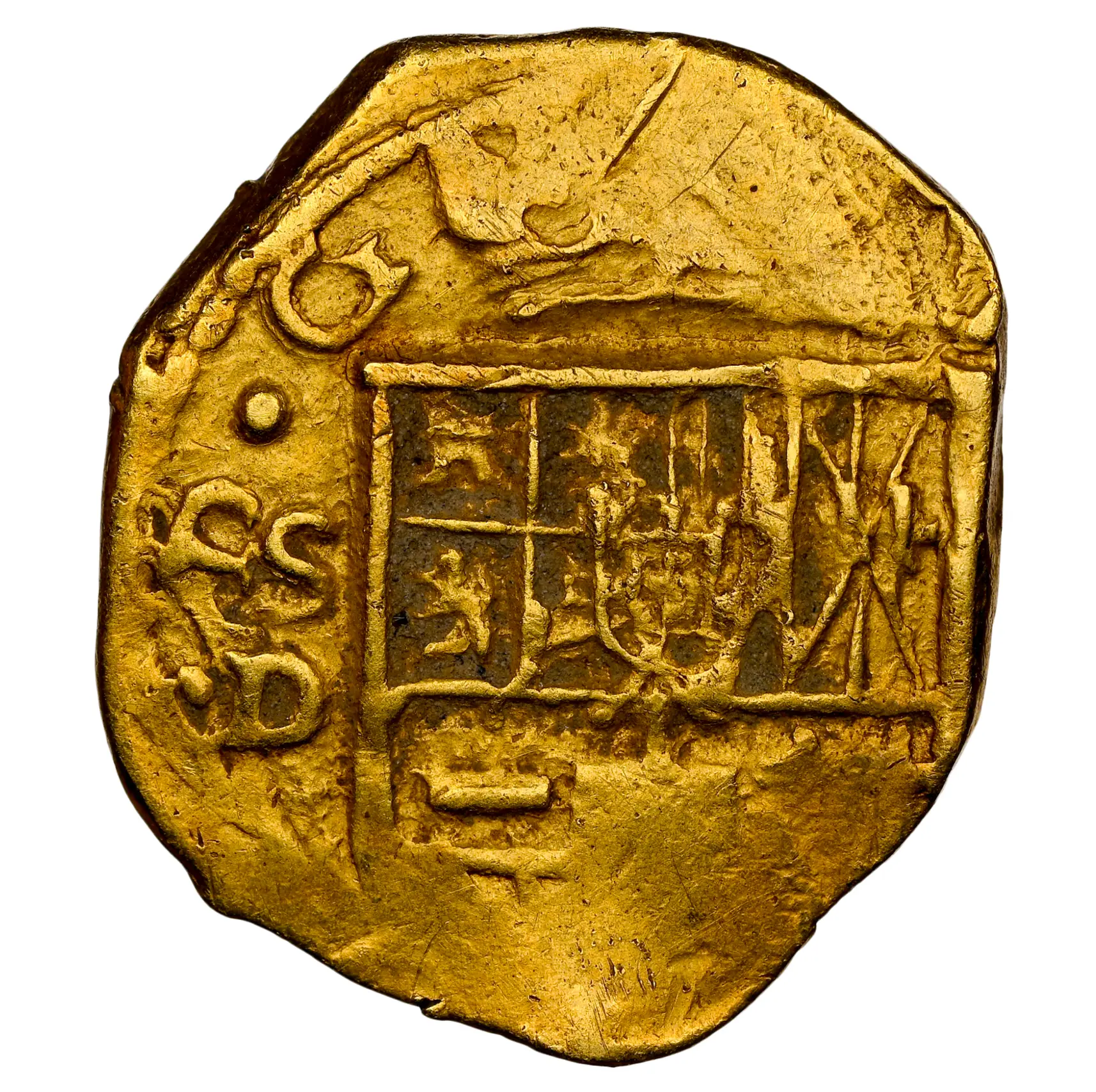 Spain 1 Escudo 1598-21 "Philip III" NGC 53 2