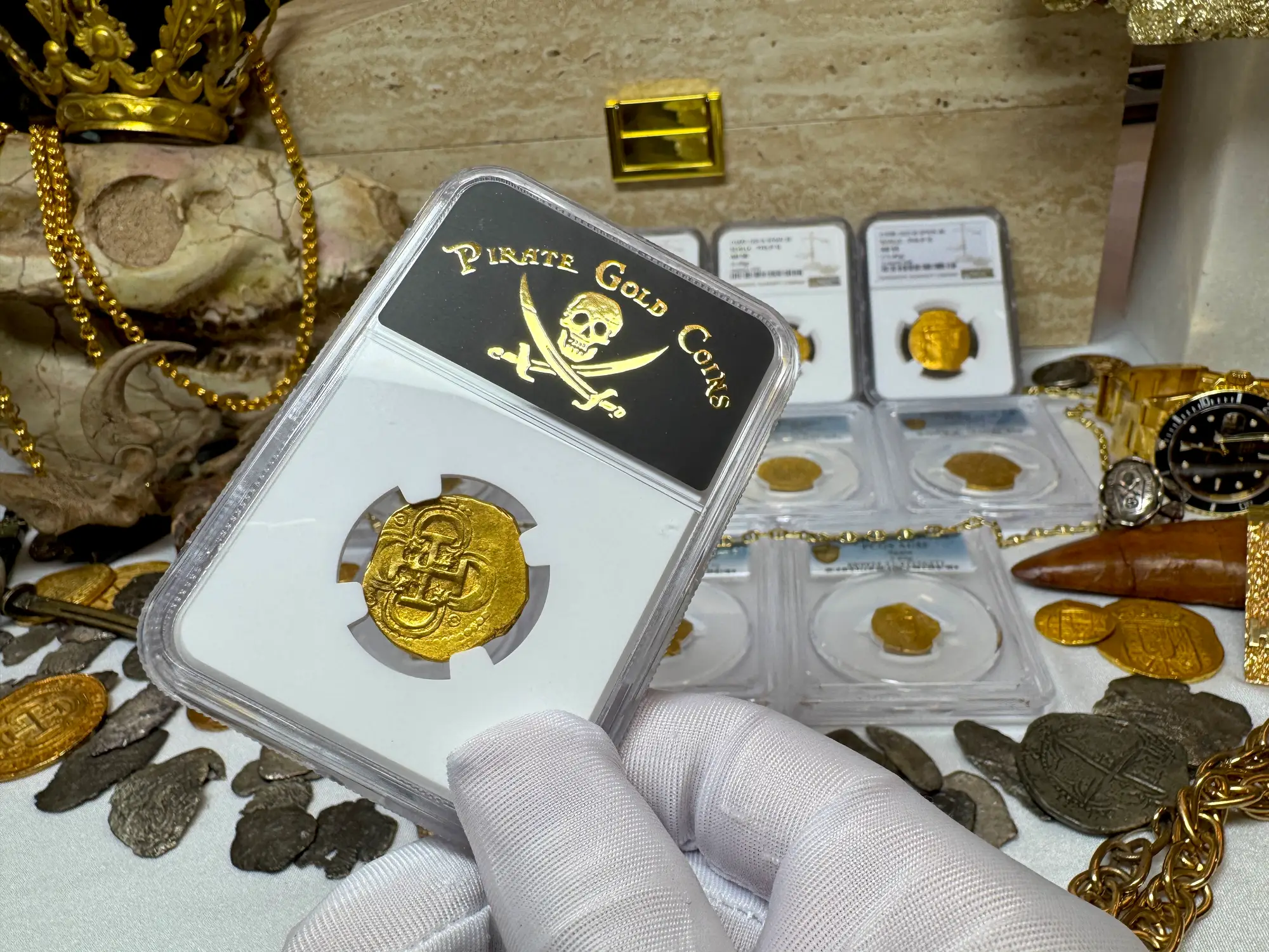 Spain 2 Escudos 1598-21 "Philip III" NGC 53 16