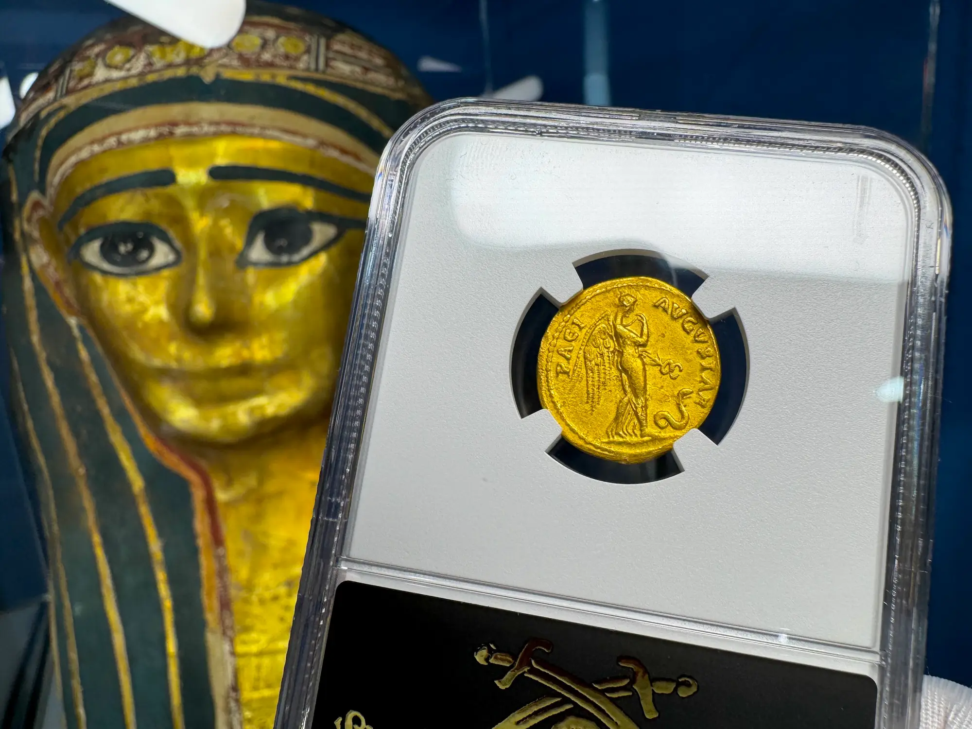 Roman Empire "Claudius" 5th of 12 Caesars NGC Ch VF 21