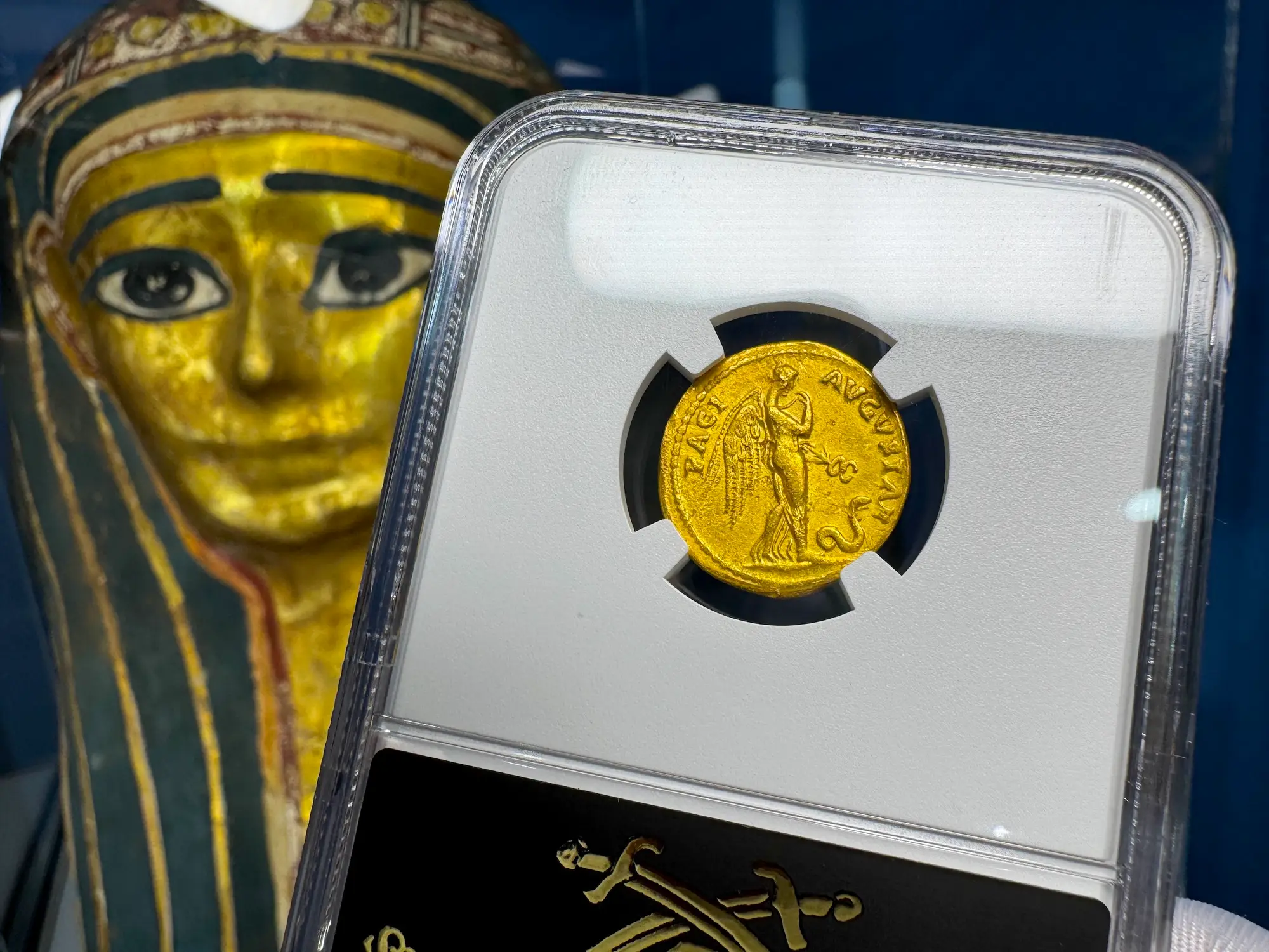 Roman Empire "Claudius" 5th of 12 Caesars NGC Ch VF 23