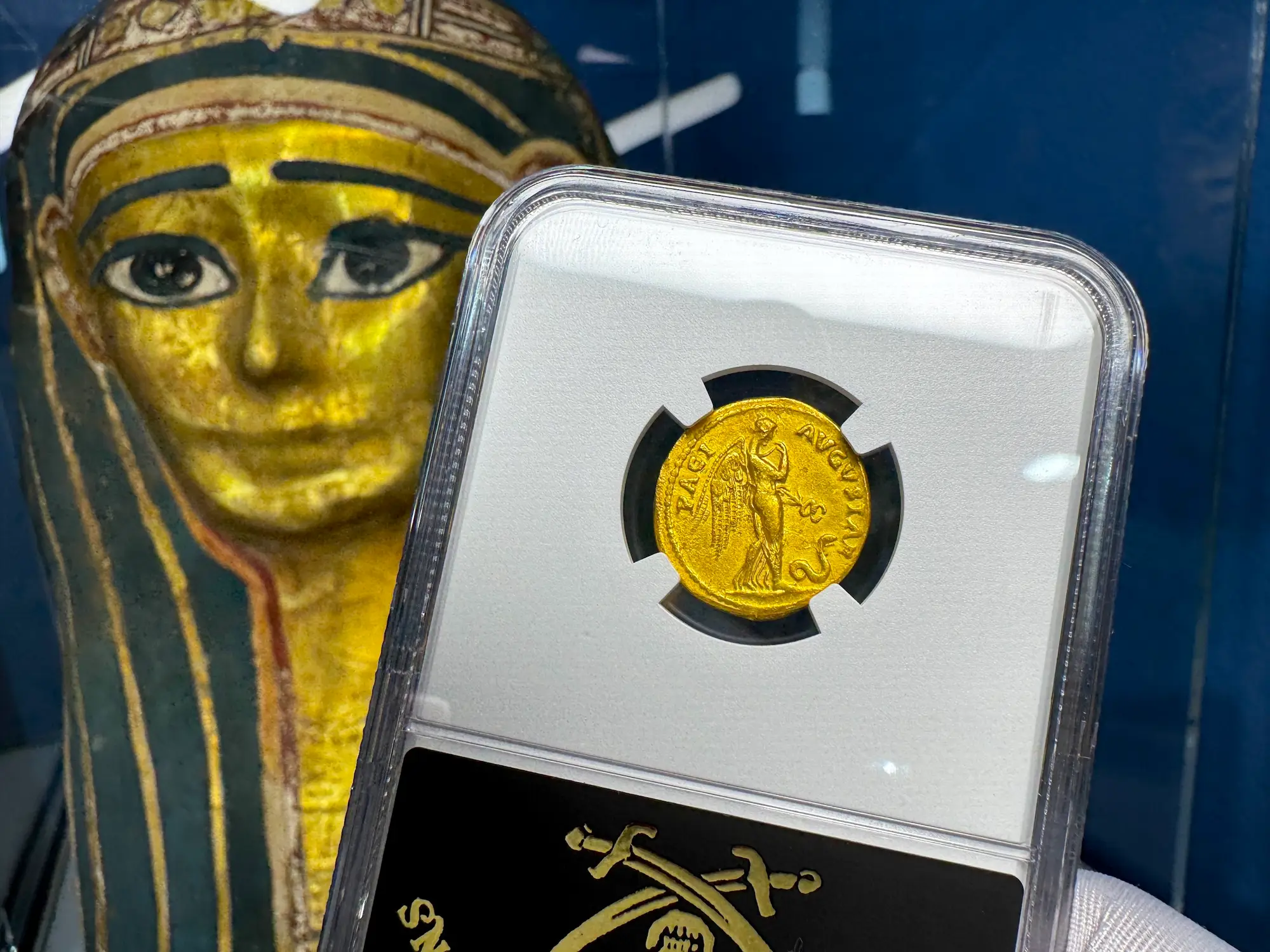 Roman Empire "Claudius" 5th of 12 Caesars NGC Ch VF 24