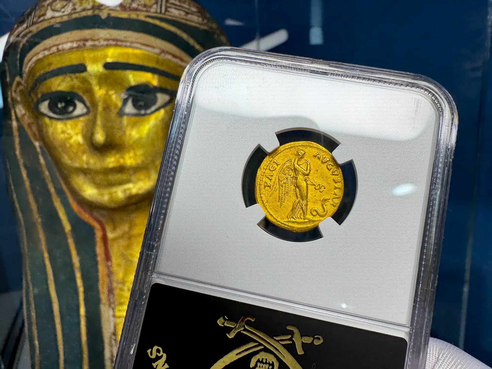 Roman Empire "Claudius" 5th of 12 Caesars NGC Ch VF 28