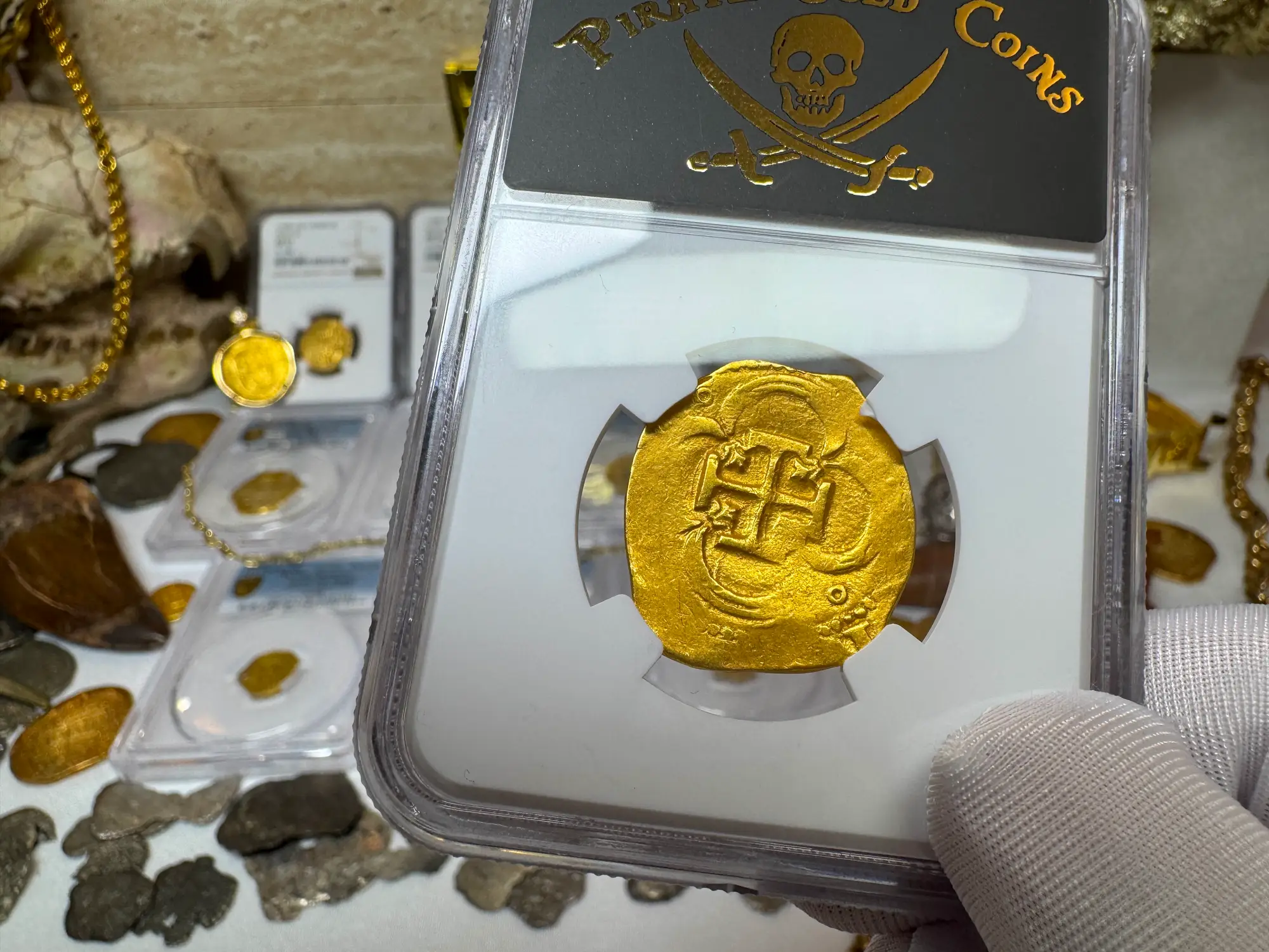 Spain 4 Escudos 1598-21 "Philip III" NGC 55 14