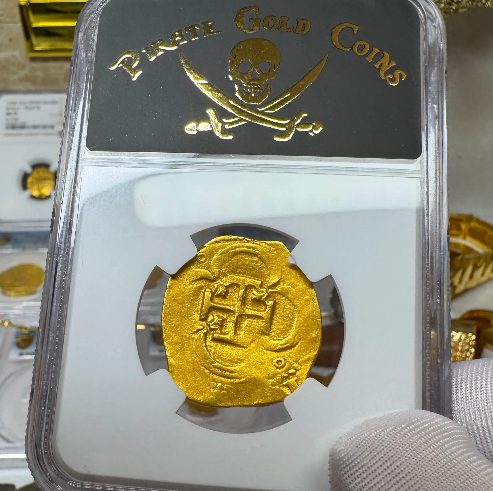 Spain 4 Escudos 1598-21 "Philip III" NGC 55 24