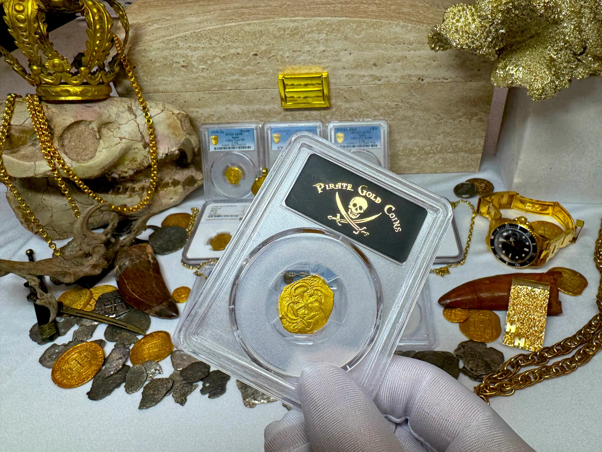 Spain 1 Escudo 1598-1665 "Philip III" PCGS 53 14