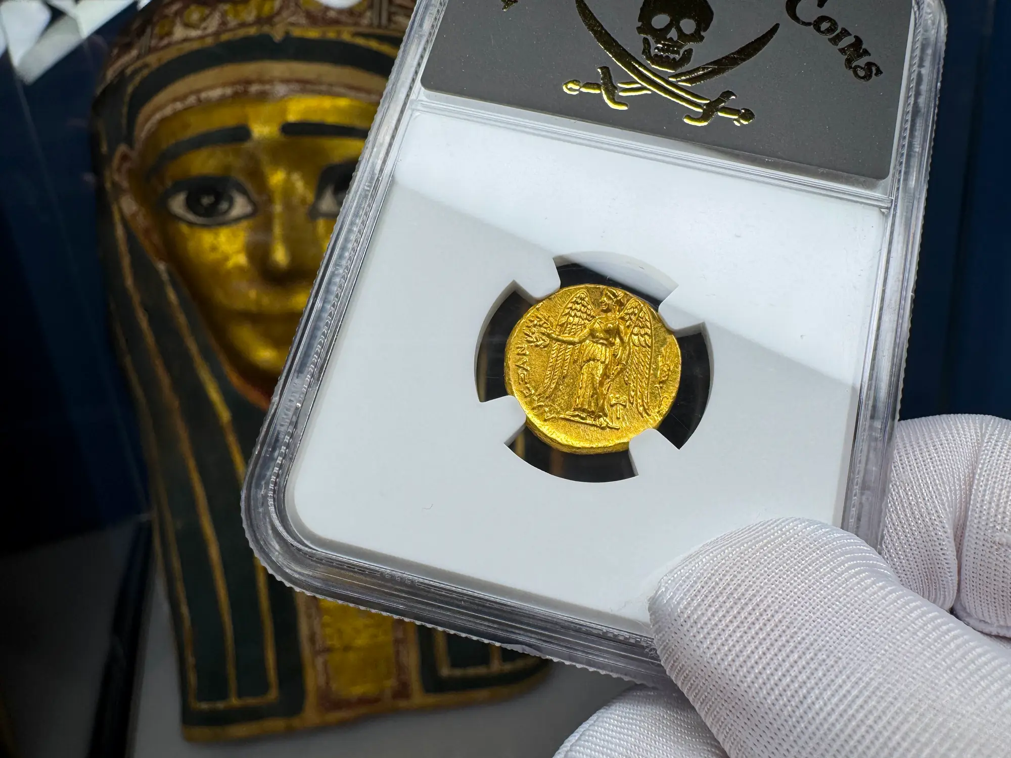 Kingdom of Macedon "Alexander the Great" Stater NGC MS 4x4 17