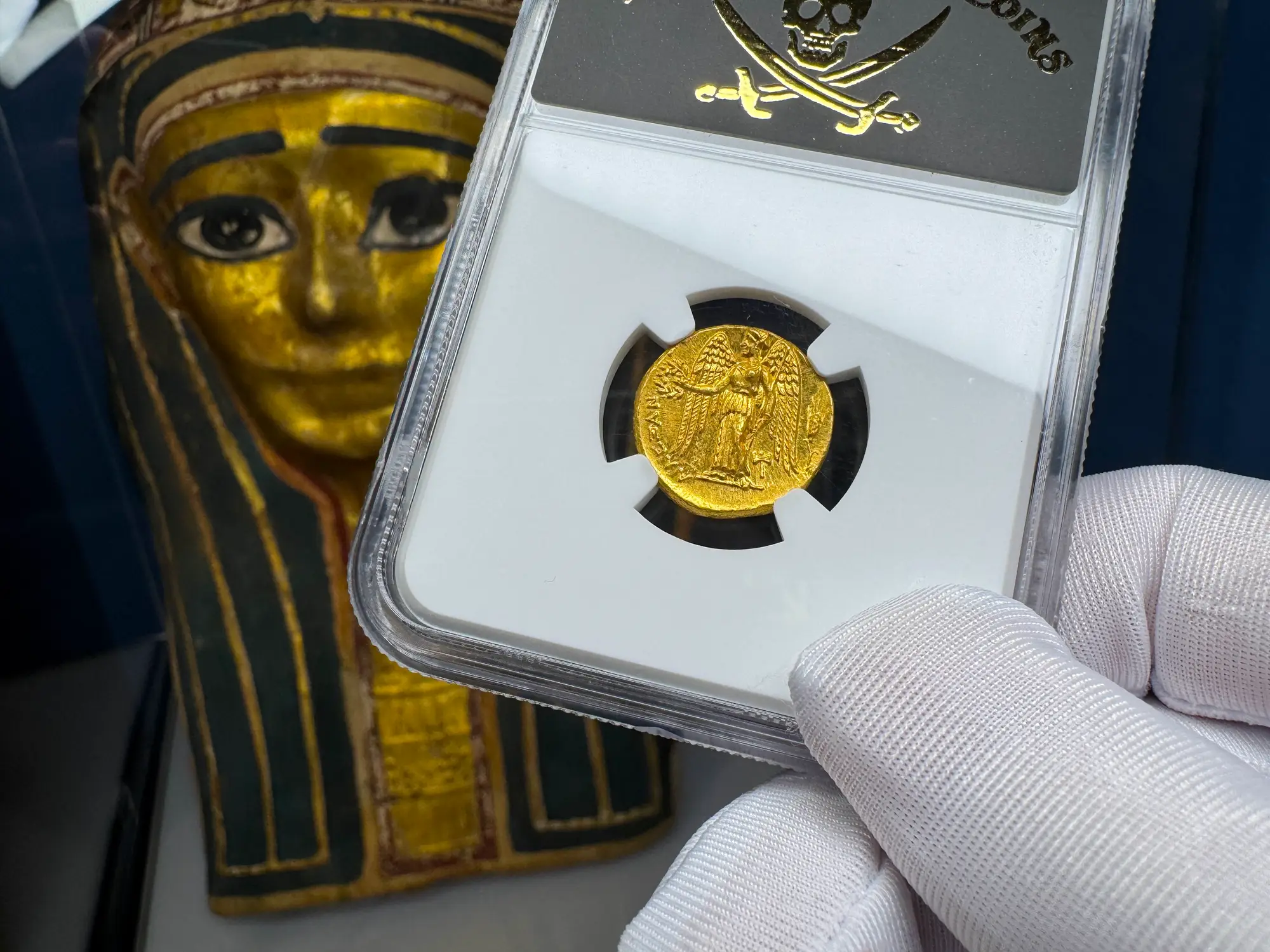 Kingdom of Macedon "Alexander the Great" Stater NGC MS 4x4 18