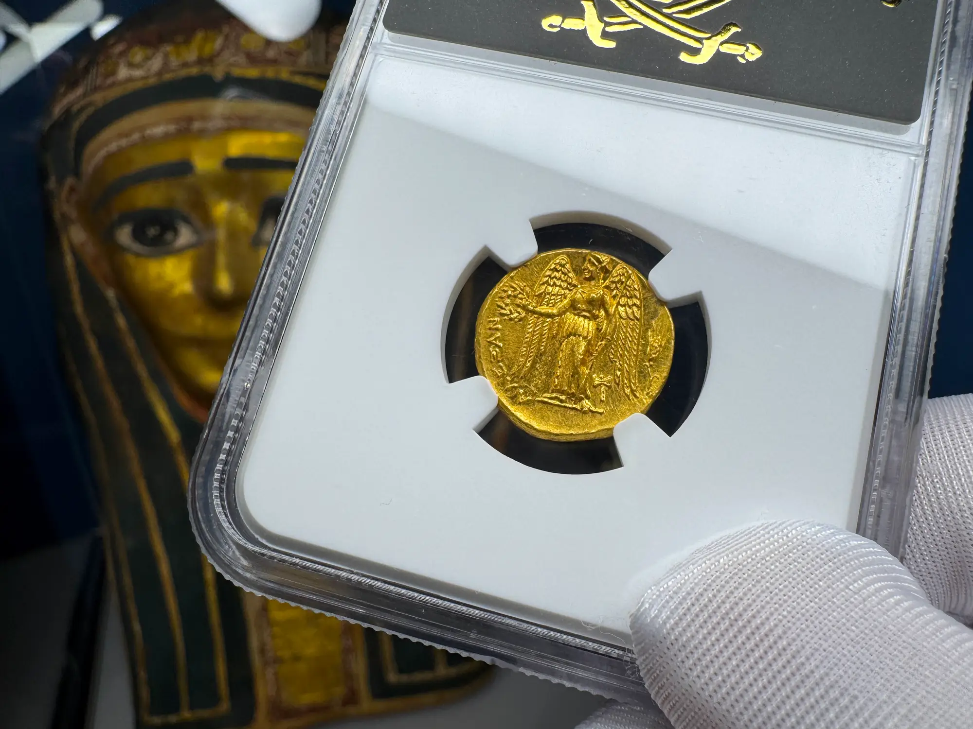 Kingdom of Macedon "Alexander the Great" Stater NGC MS 4x4 19