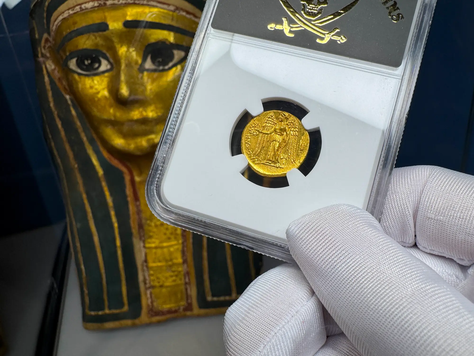 Kingdom of Macedon "Alexander the Great" Stater NGC MS 4x4 20