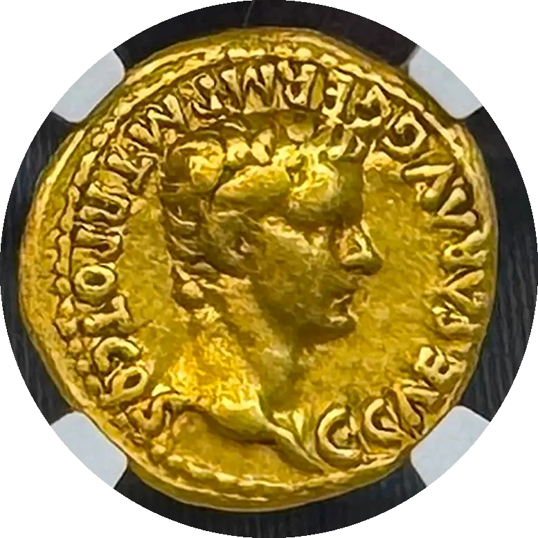 Roman Empire "Caligula" 37-41AD NGC VF 5x2 "Young Caesar" 4