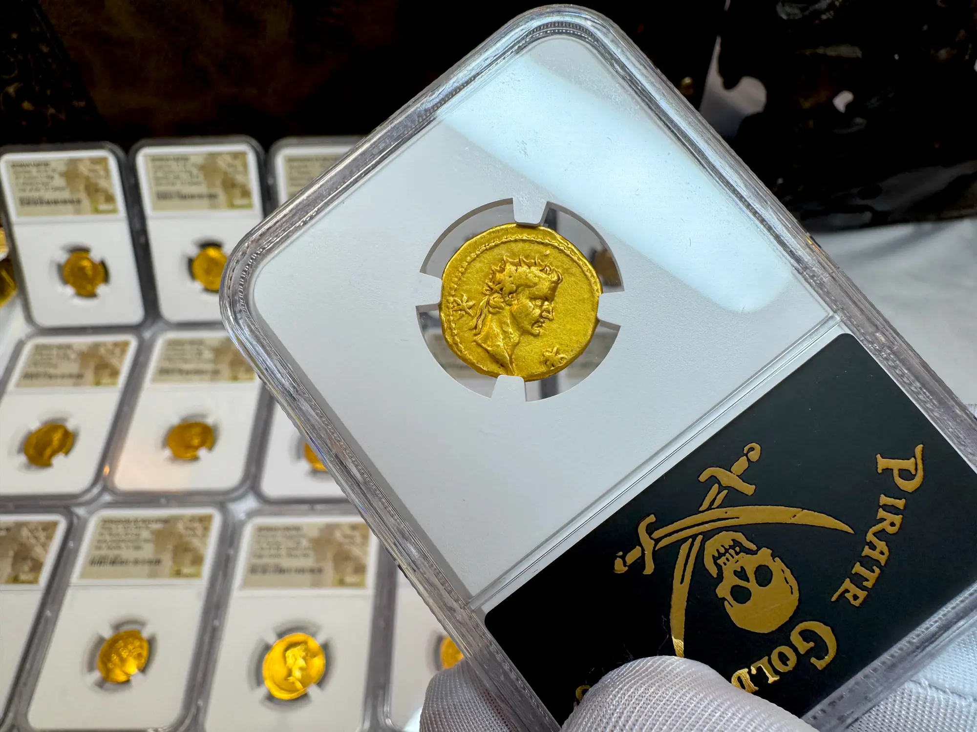 Roman Empire "Caligula" 37-41AD NGC VF 5x2 "Young Caesar" 11