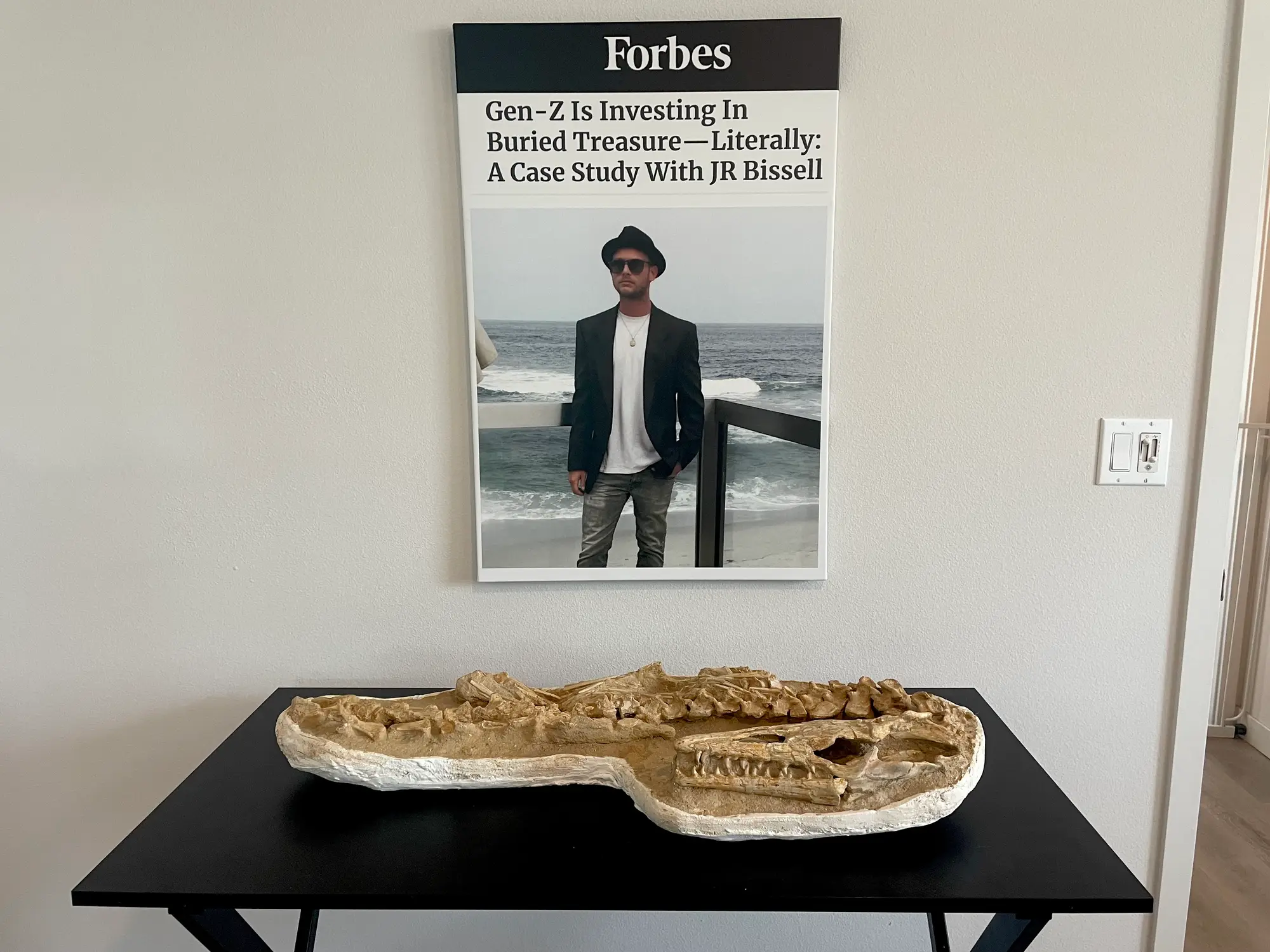 Mosasaur Matrix Dinosaur Fossil Mosasaurus Halisaurus Arambourgi 19