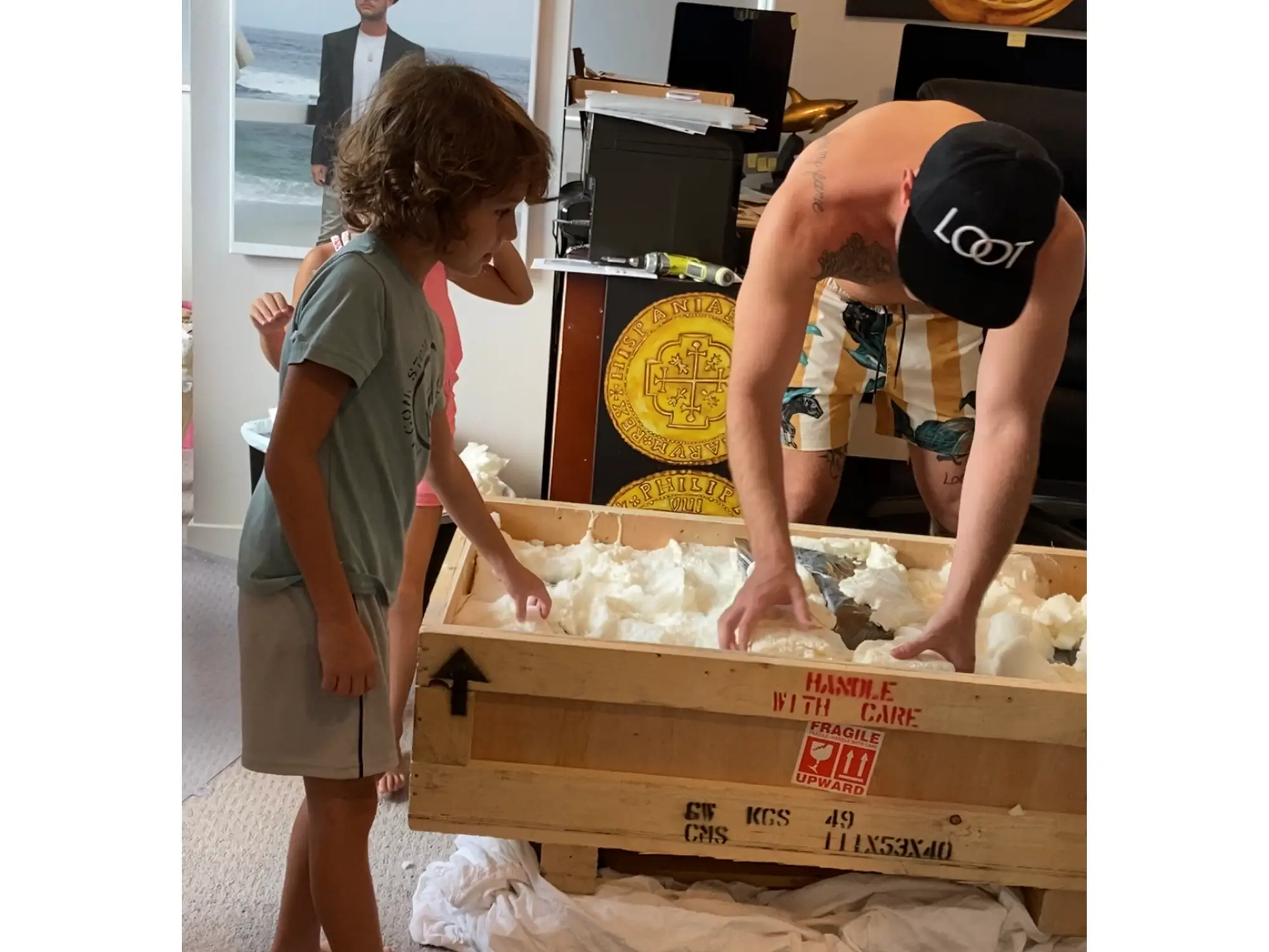 Mosasaur Matrix Dinosaur Fossil Mosasaurus Halisaurus Arambourgi 27