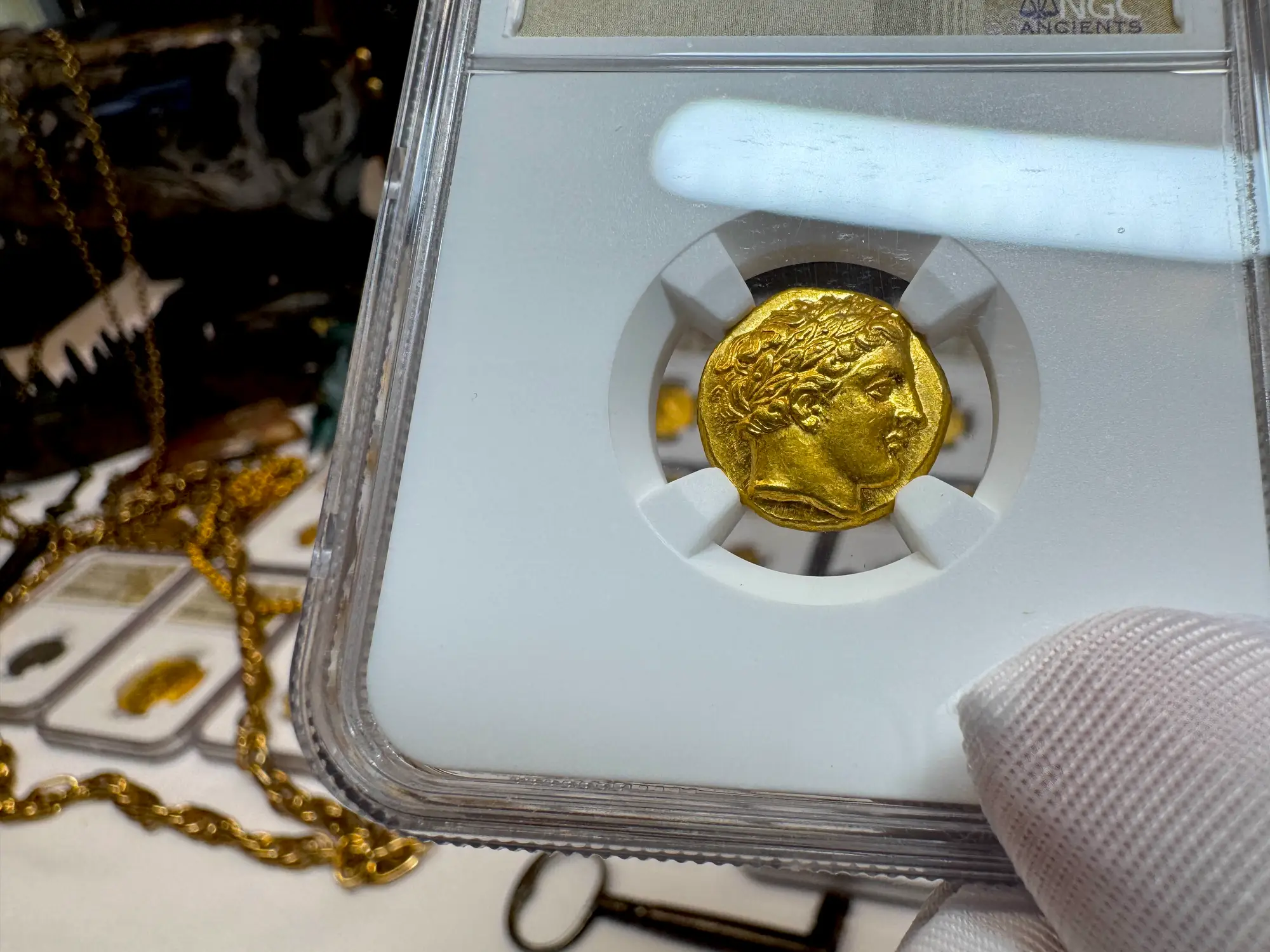 Kingdom of Macedon "Philip" 359BC Stater NGC MS 5x4 27