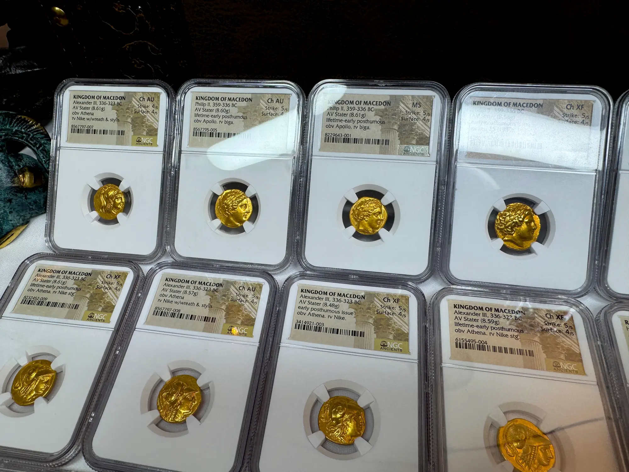 Kingdom of Macedon "Philip" 359BC Stater NGC MS 5x4 9