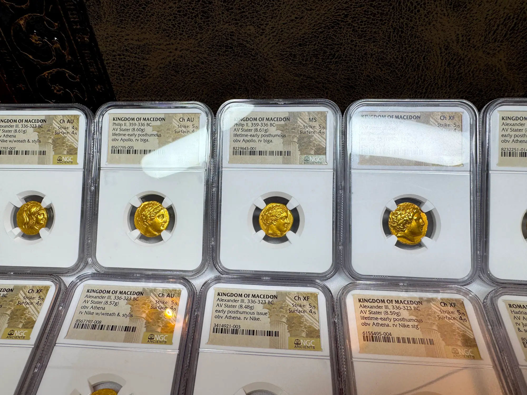 Kingdom of Macedon "Philip" 359BC Stater NGC MS 5x4 39