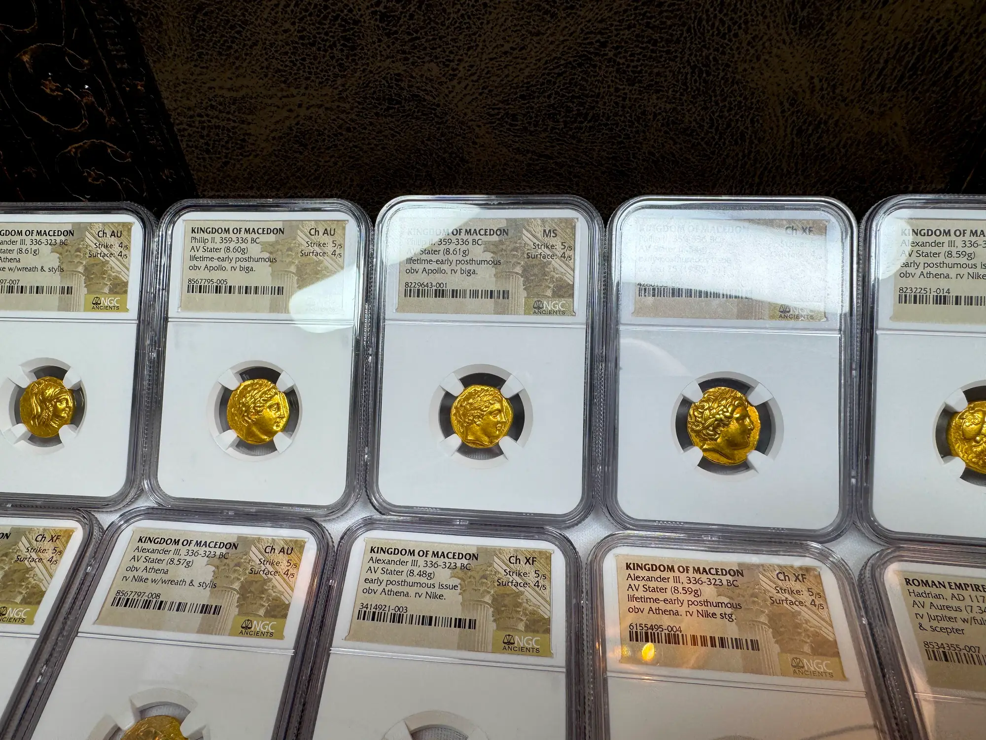 Kingdom of Macedon "Philip" 359BC Stater NGC MS 5x4 40