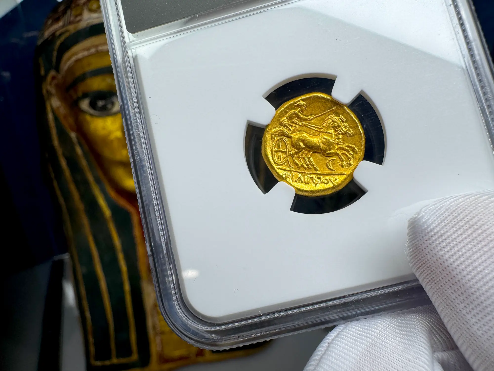 Kingdom of Macedon "Philip" 359BC Stater NGC MS 5x4 20