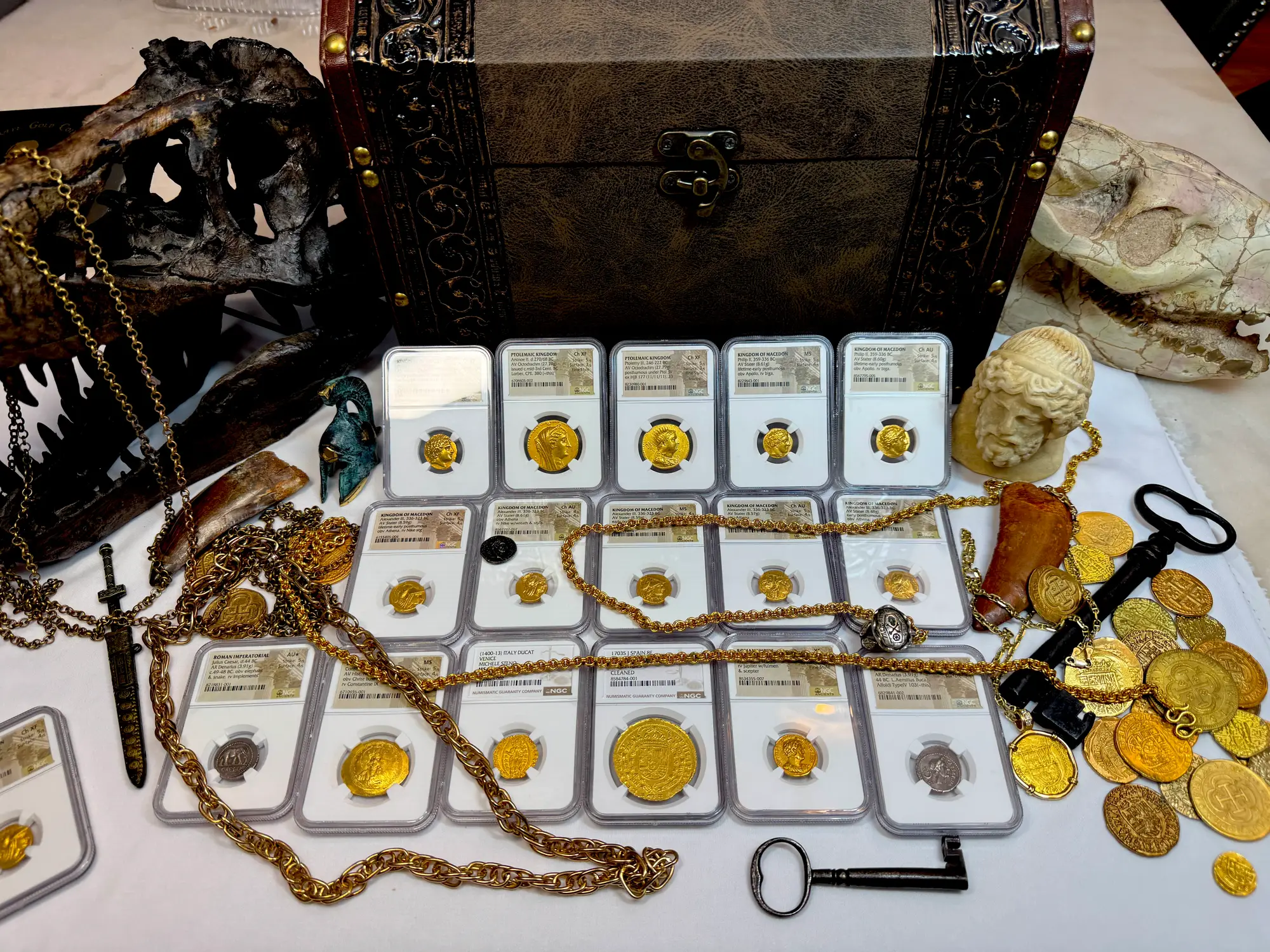 Kingdom of Macedon "Philip" 359BC Stater NGC MS 5x4 21