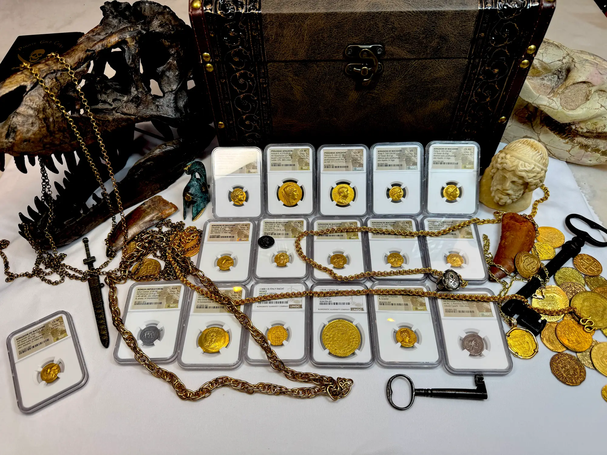 Kingdom of Macedon "Philip" 359BC Stater NGC MS 5x4 22