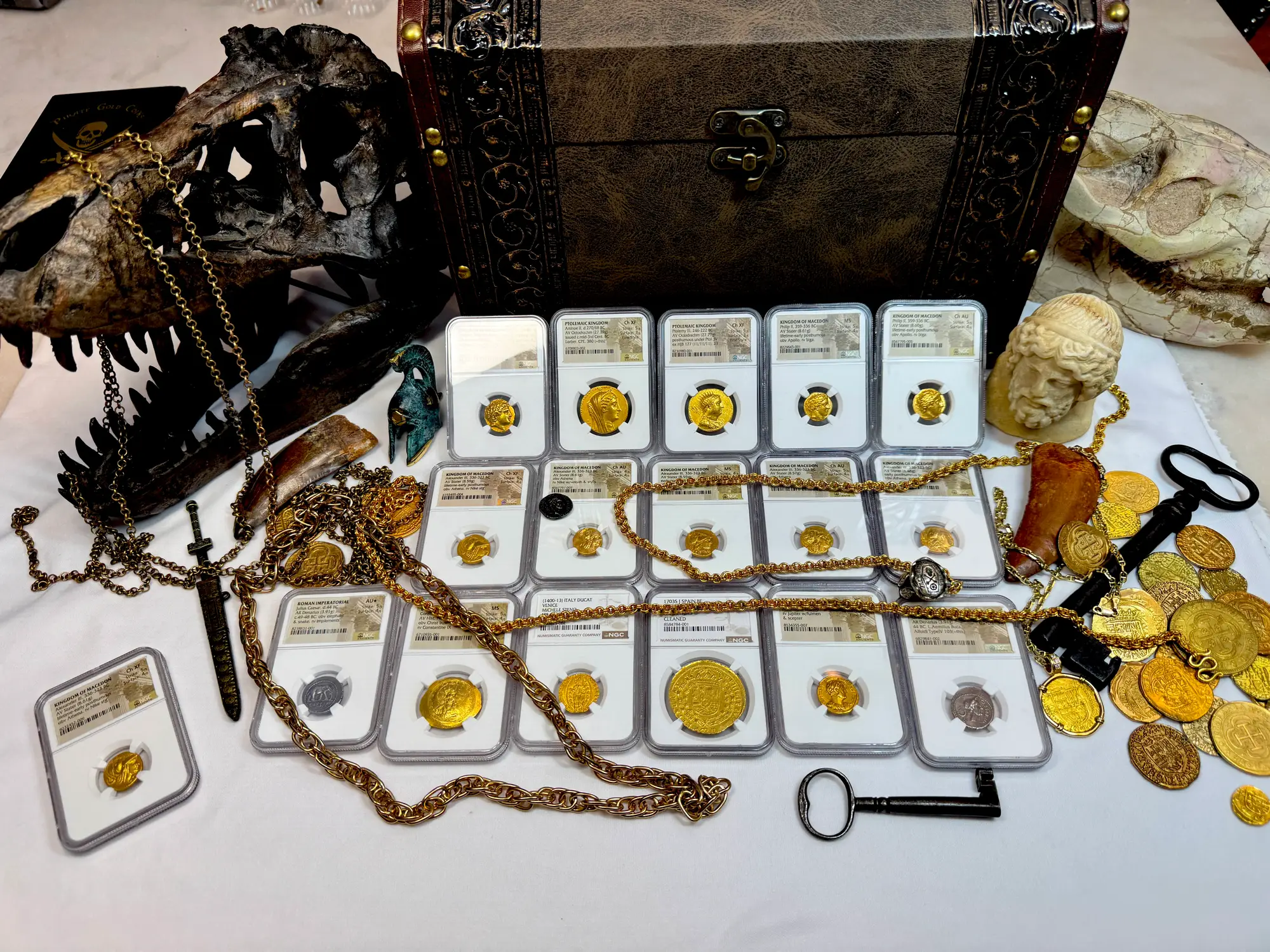 Kingdom of Macedon "Philip" 359BC Stater NGC MS 5x4 23