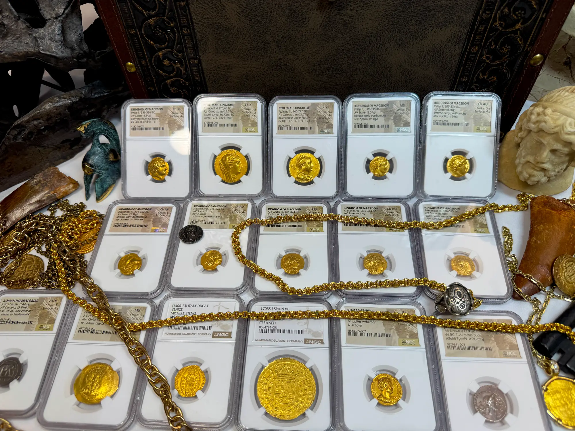 Kingdom of Macedon "Philip" 359BC Stater NGC MS 5x4 24