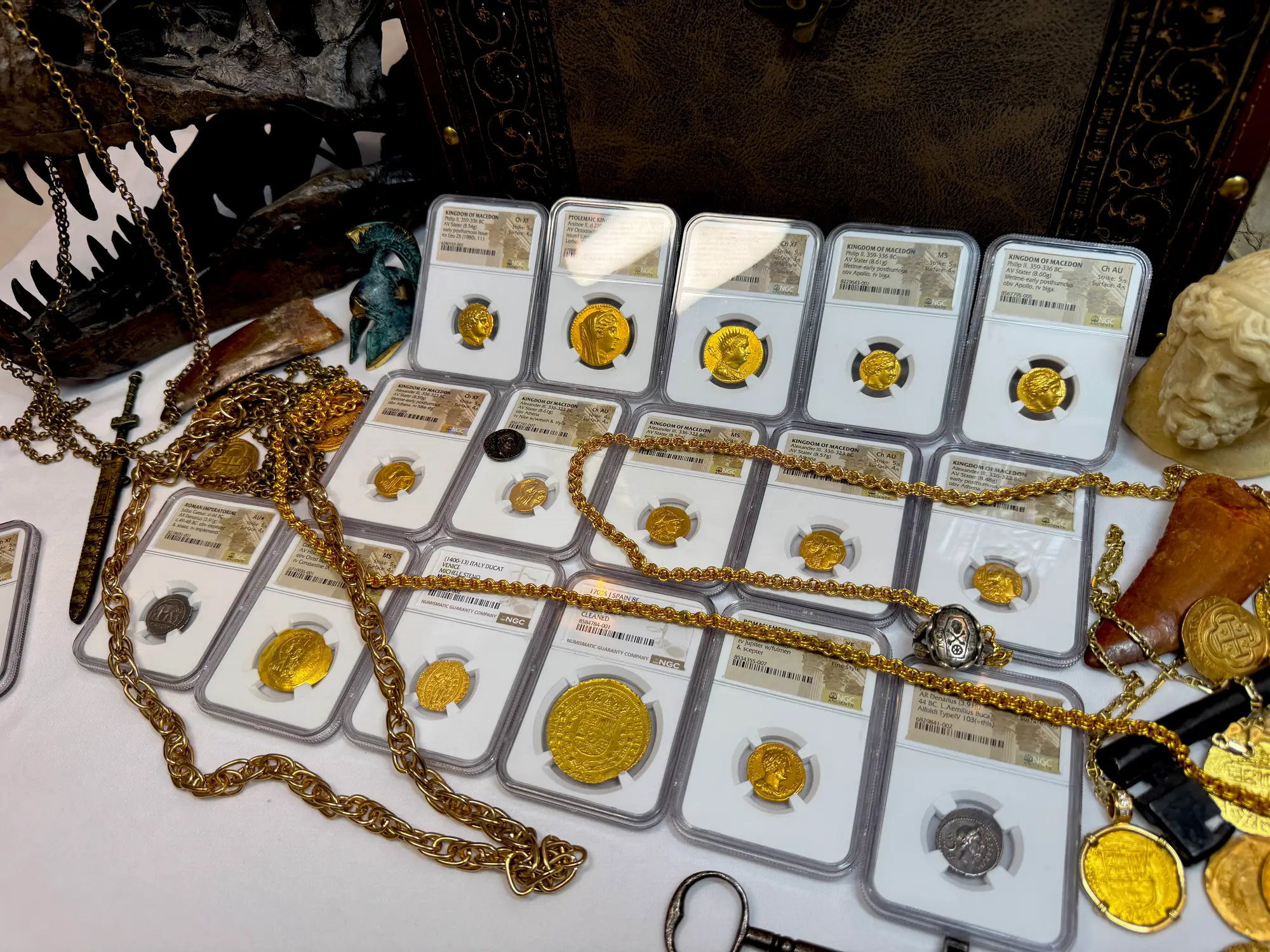 Kingdom of Macedon "Philip" 359BC Stater NGC MS 5x4 47