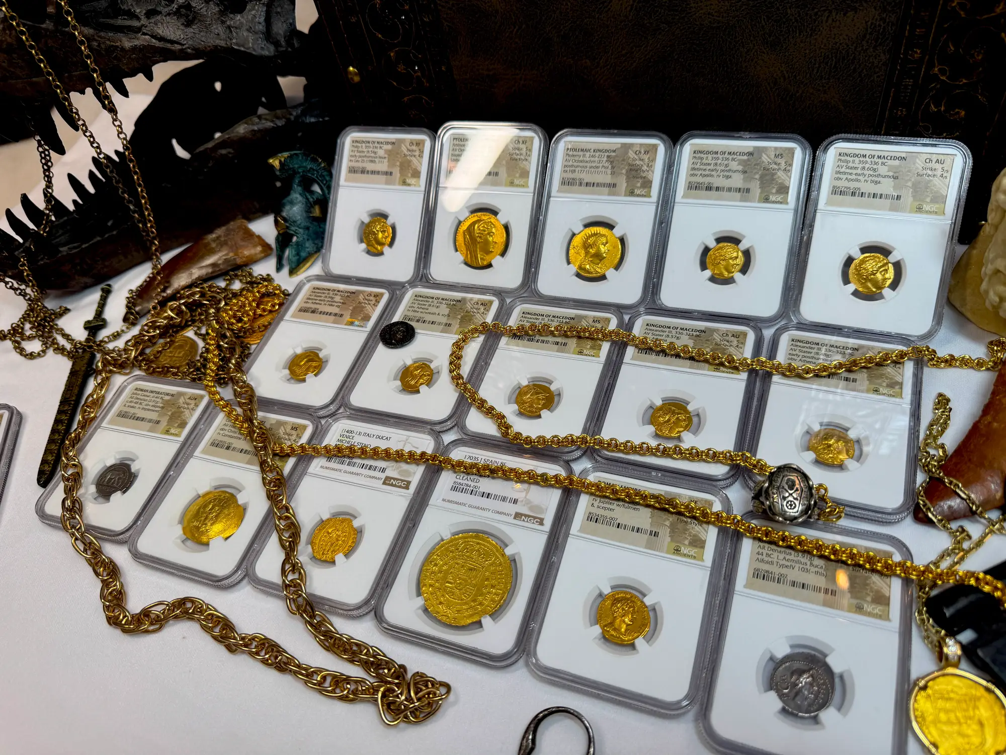 Kingdom of Macedon "Philip" 359BC Stater NGC MS 5x4 48