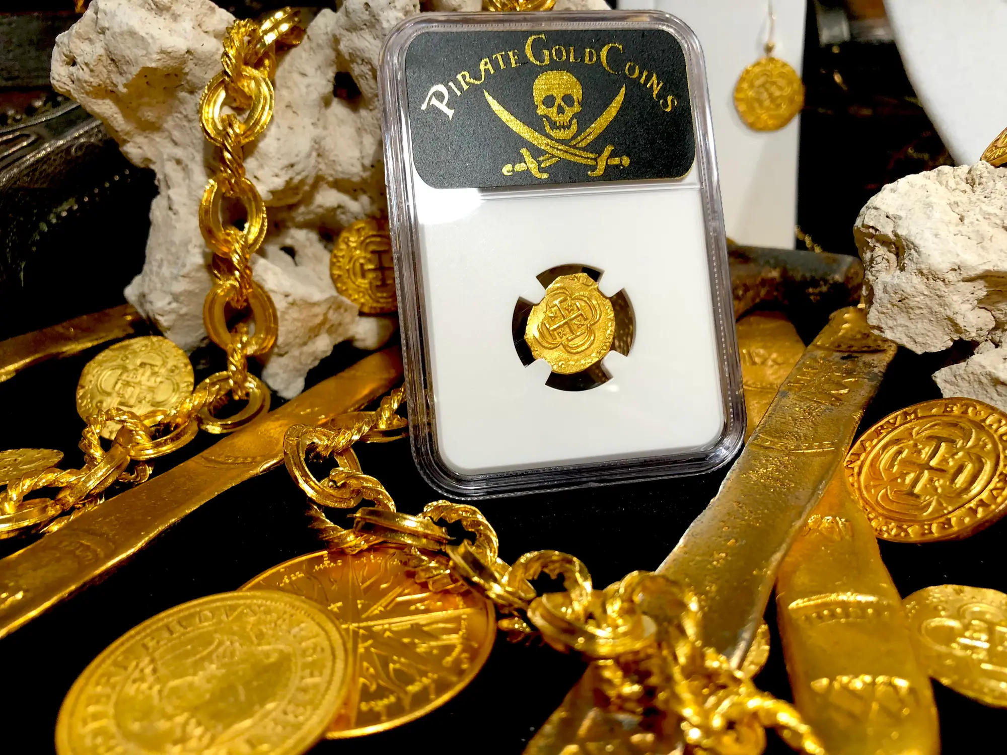 Mexico 1 Escudo 1712-13 "1715 Fleet Shipwreck" NGC 63 Full Crown 4